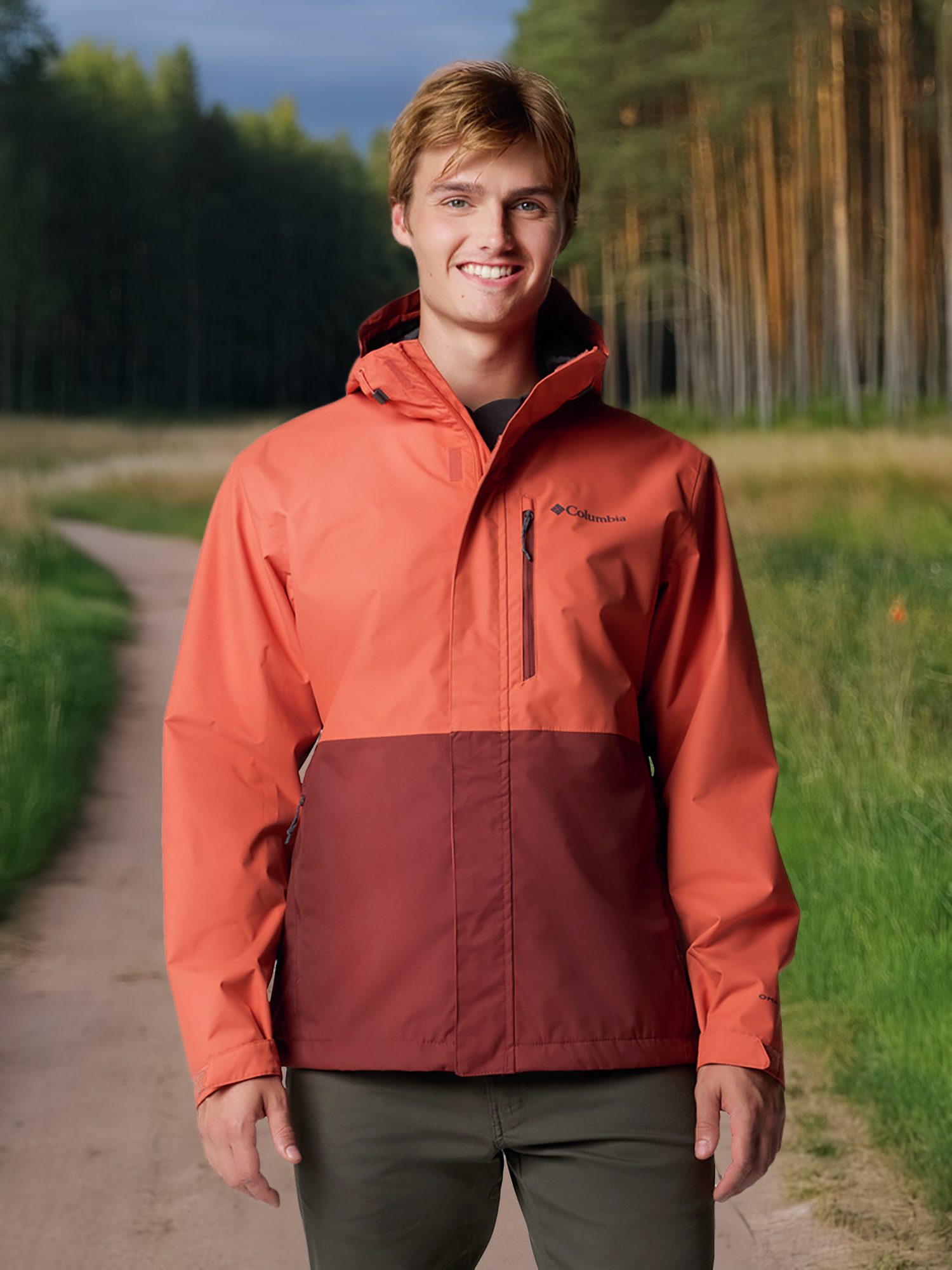 

Куртка мембранная мужская Columbia Hikebound II Jacket, Оранжевый