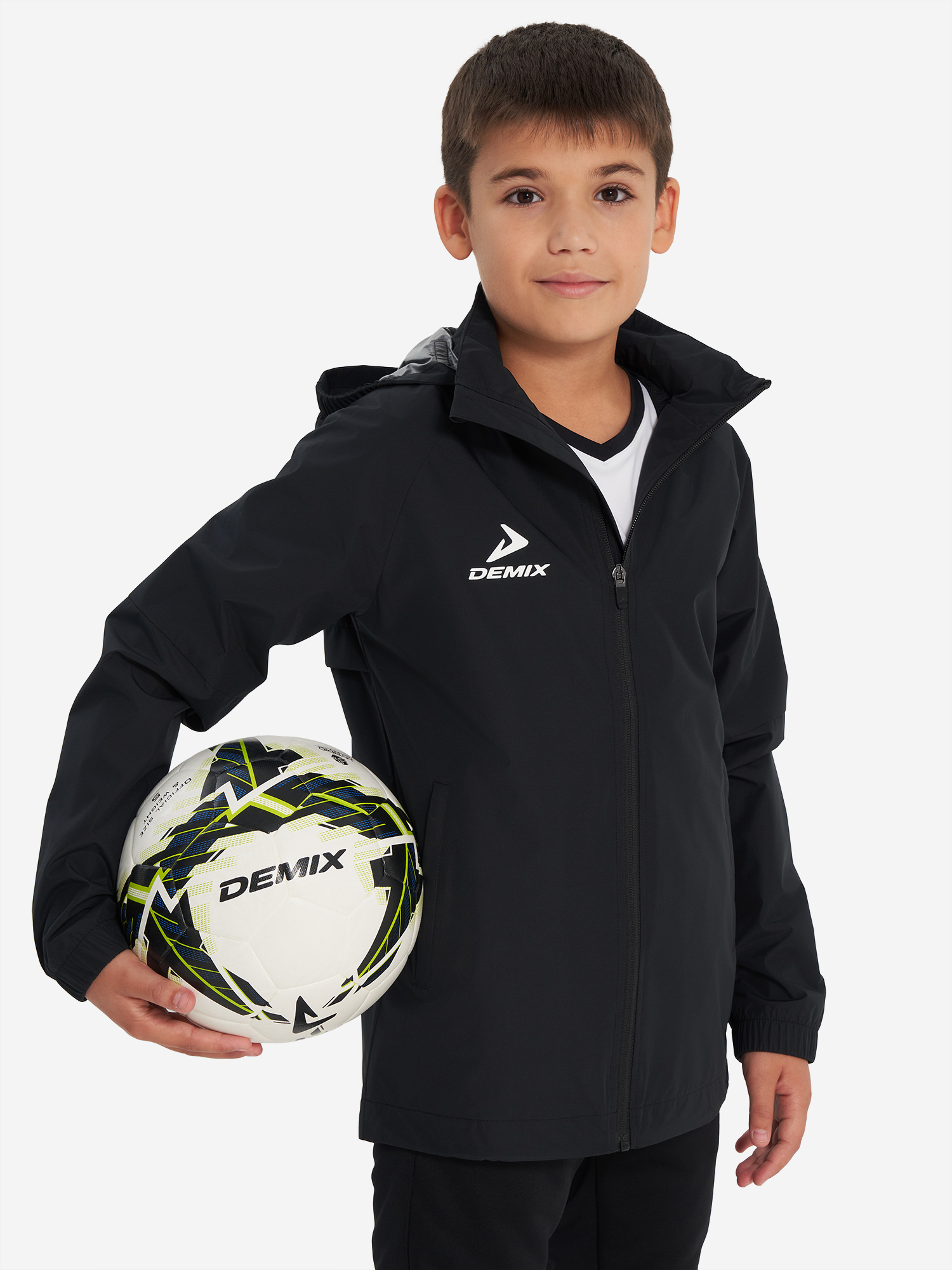 Изображение товара Ветровка для мальчиков Demix Midfielder водоотталкивающая мембранная