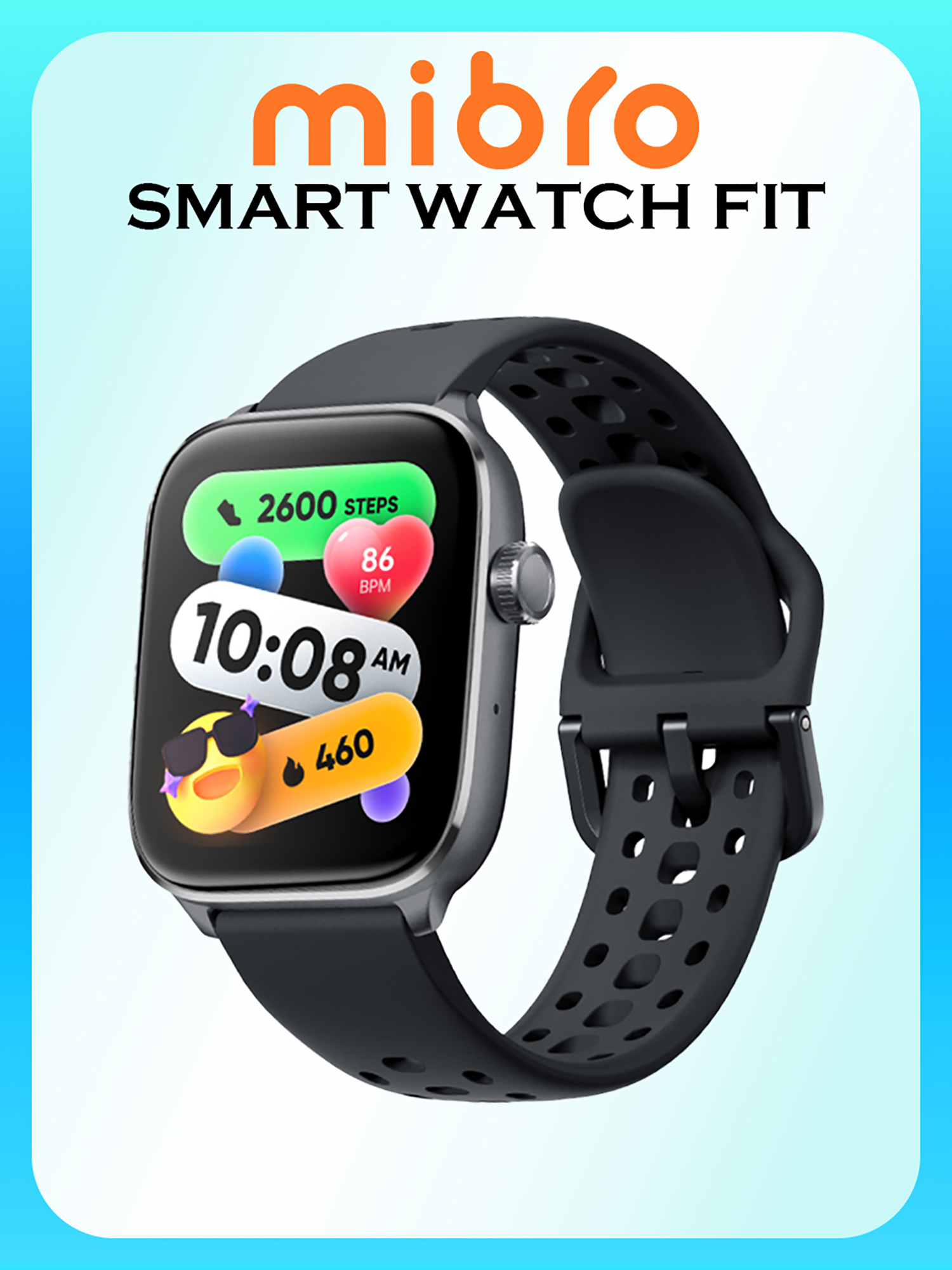 Изображение товара Умные часы Mibro Watch Fit, черные, Черный