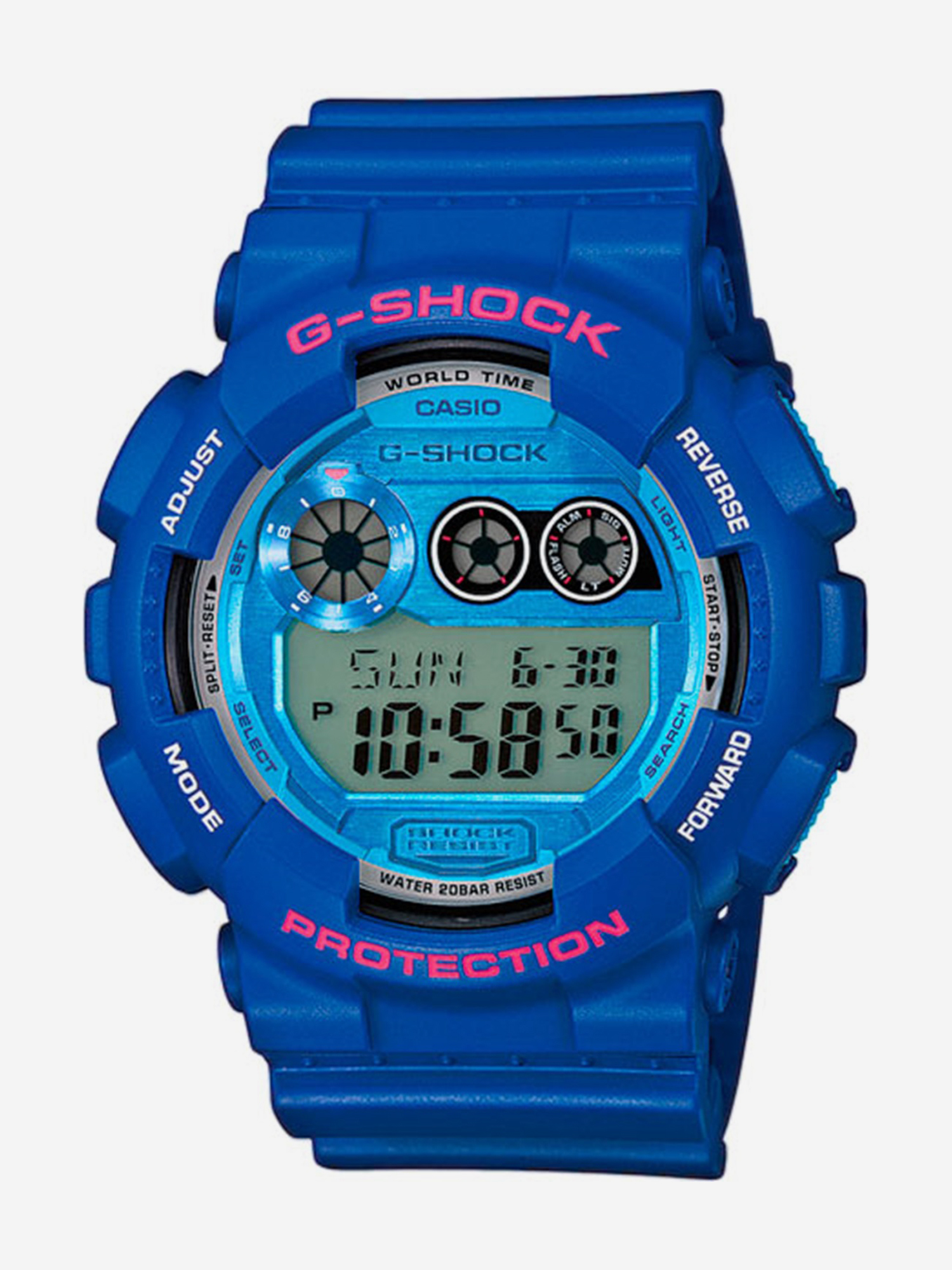 

Спортивные часы Casio GD-120TS-2E, Синий