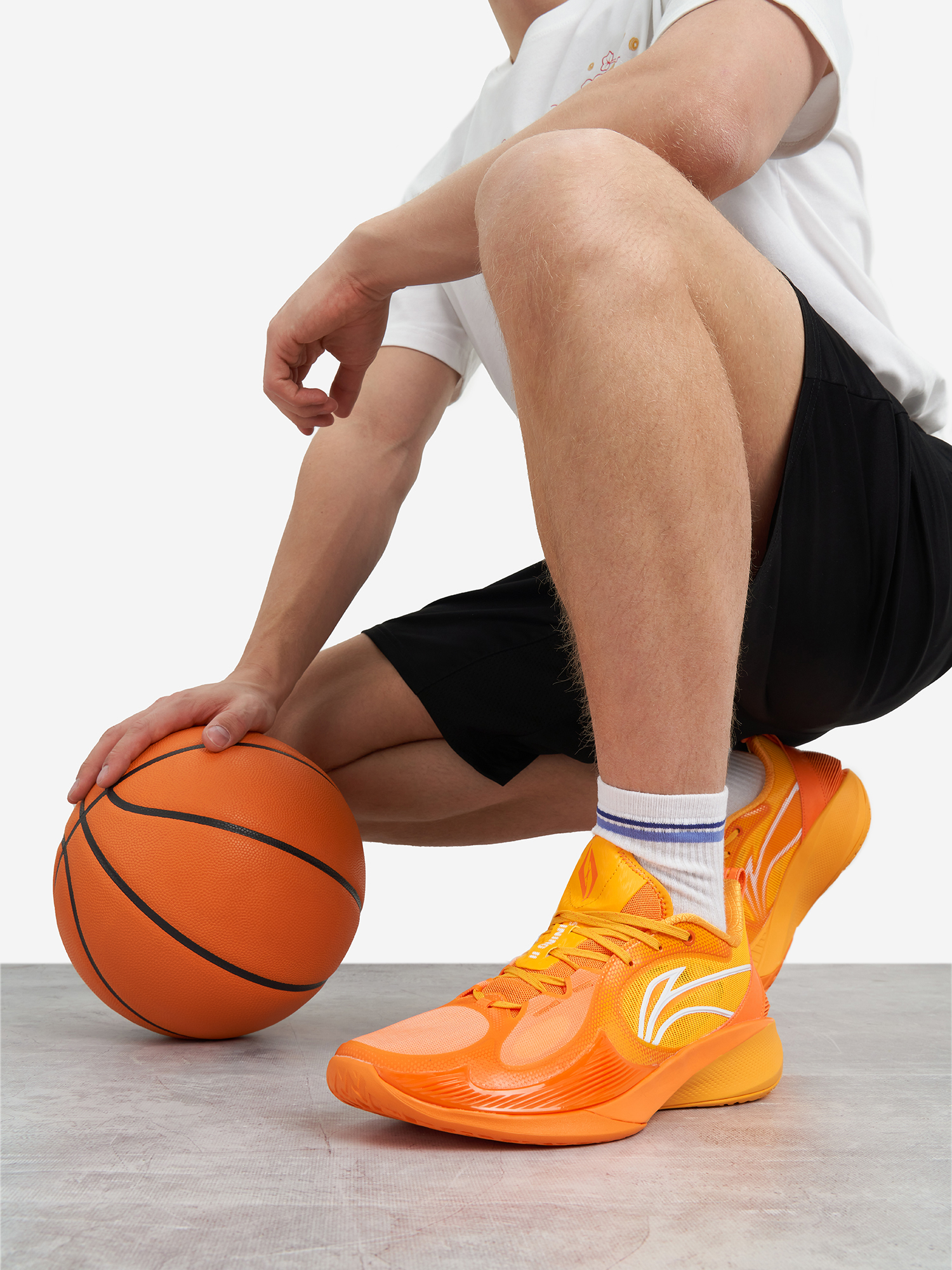 

Кроссовки мужские Li-Ning Shinning II, Оранжевый