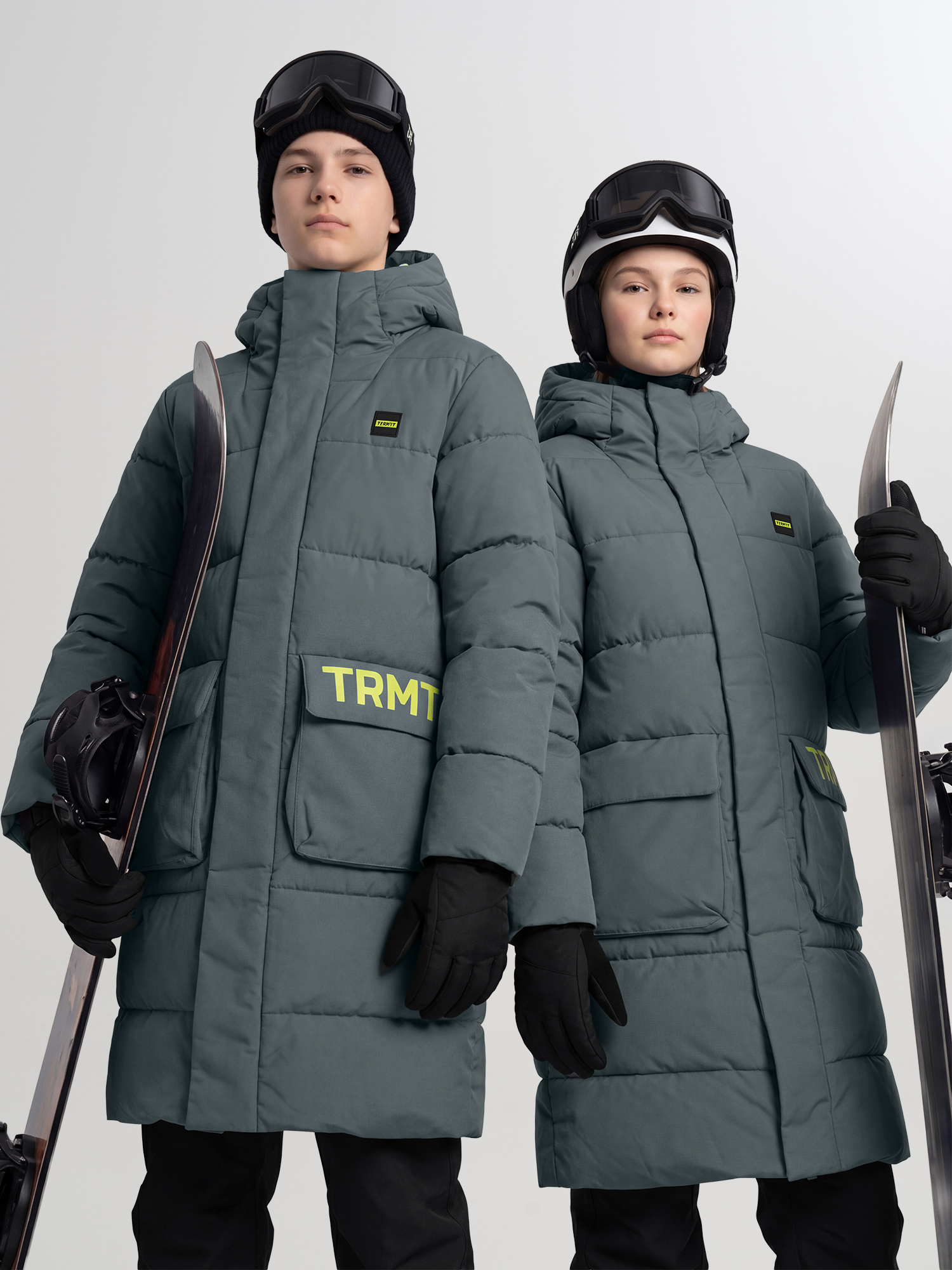 

Пальто утепленное детское Termit, Серый