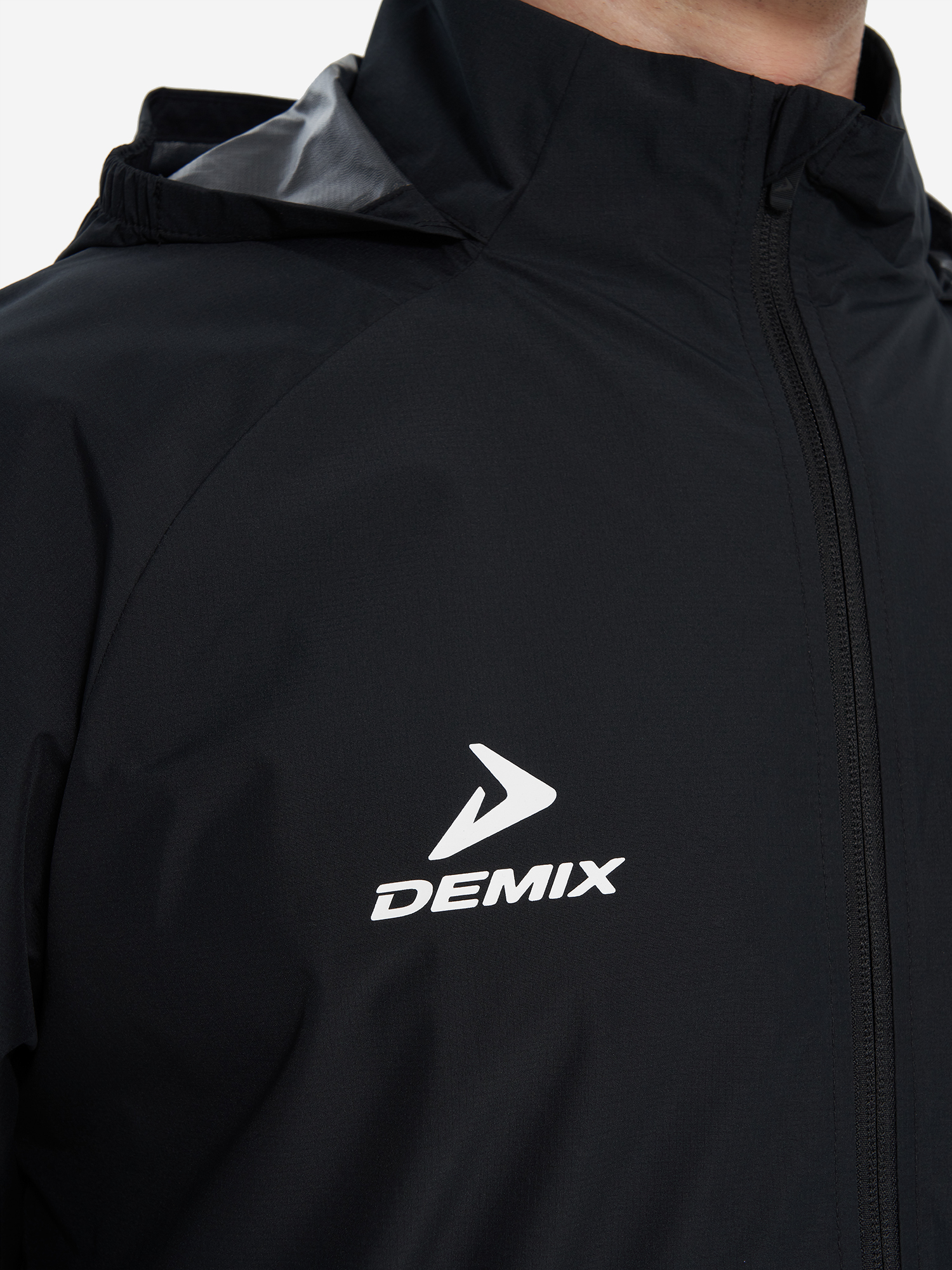 фото Ветровка мужская demix midfielder, черный