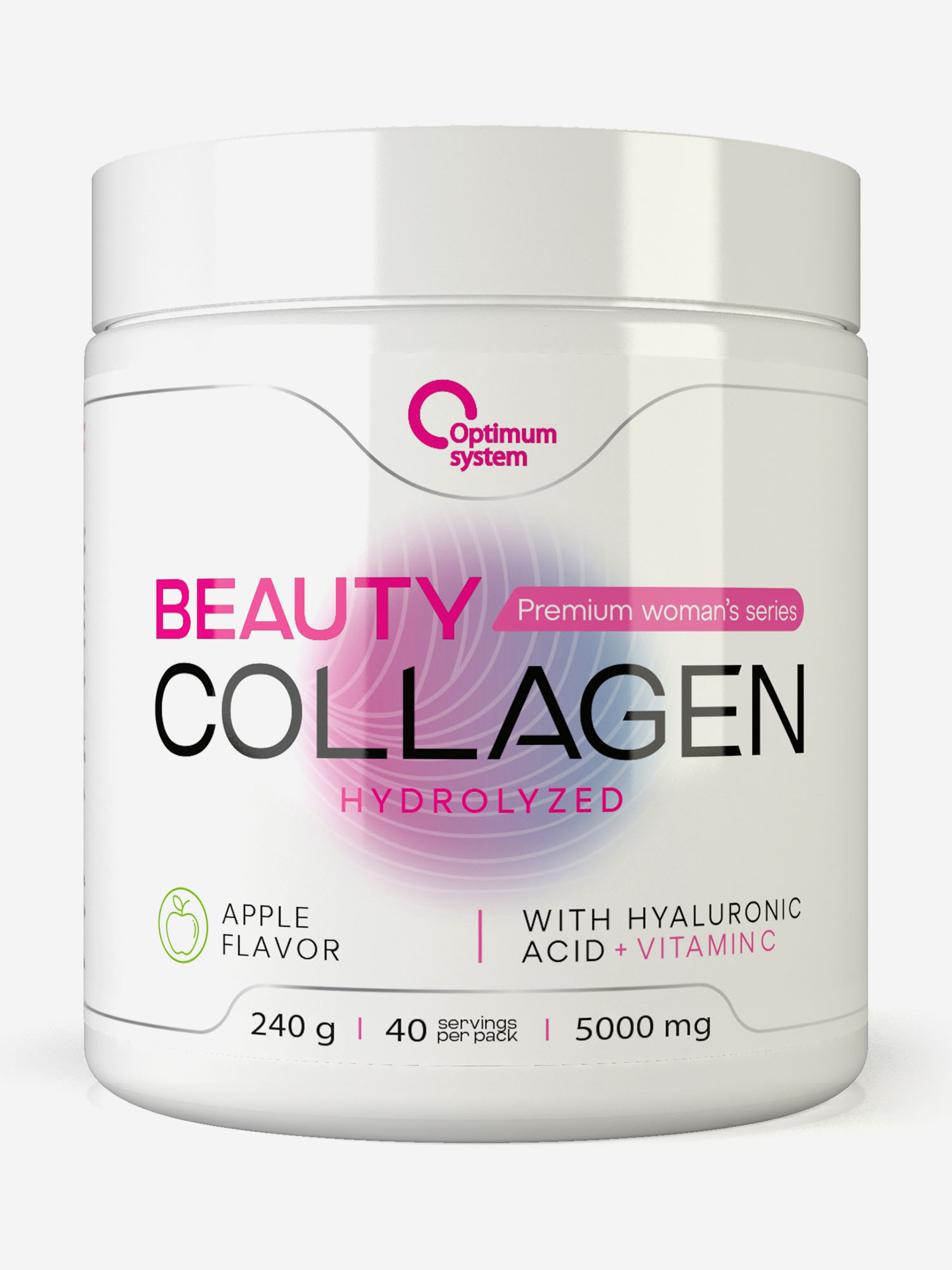 

Коллаген Optimum System Apple, 240 г, Белый