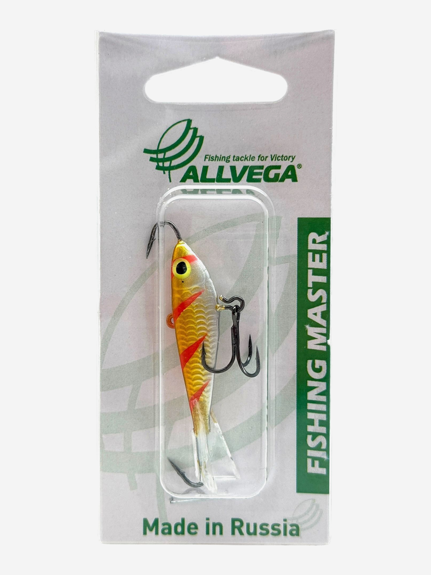 

Приманка балансир ALLVEGA 14 гр / 50 мм, цвет С9, Золотой