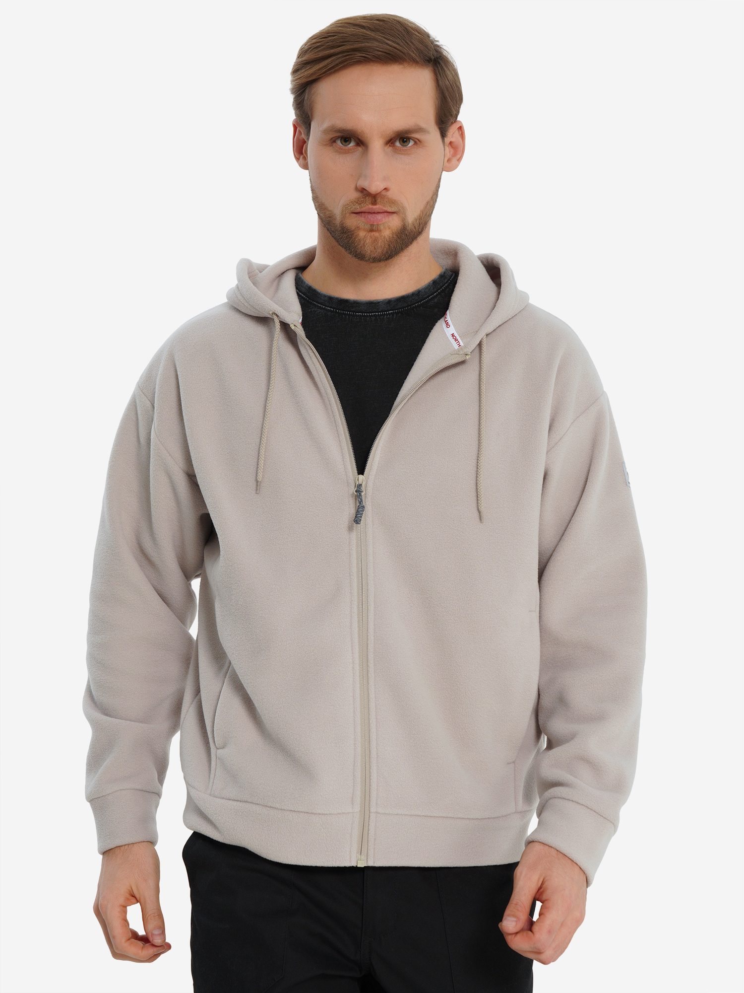 Толстовка оверсайз Northland, бежевый, арт. 141053n16-t1