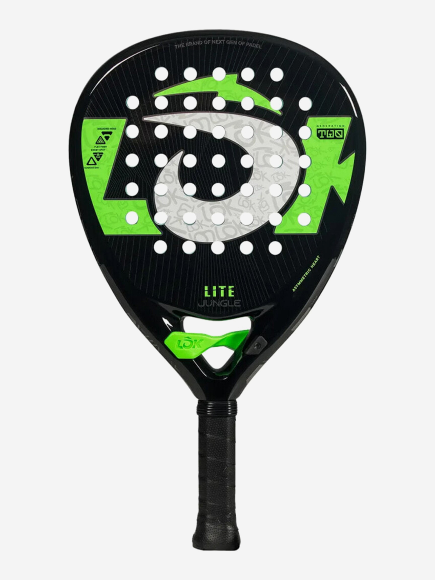 Изображение товара Ракетка для падела Lok Jungle Lite - профессиональная, легкая и маневренная