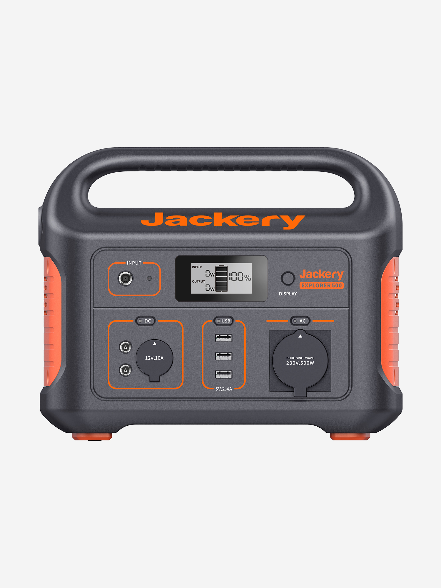 

Jackery Explorer 500 EU Портативный аккумулятор, Черный