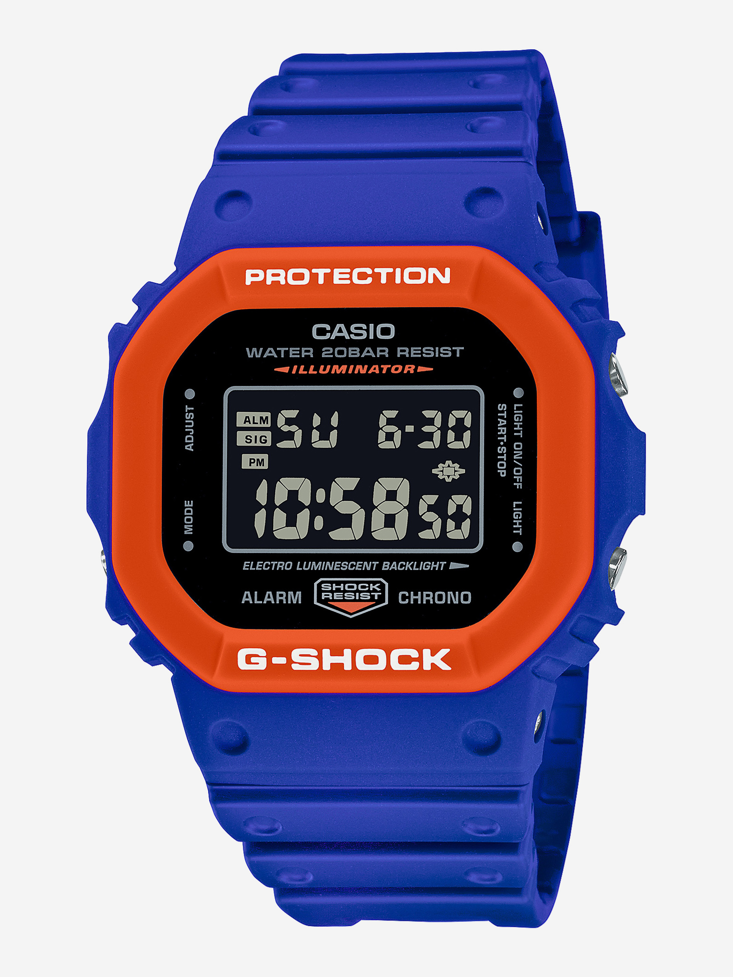 

Наручные часы Casio G-Shock DW-5610SC-2E, Синий