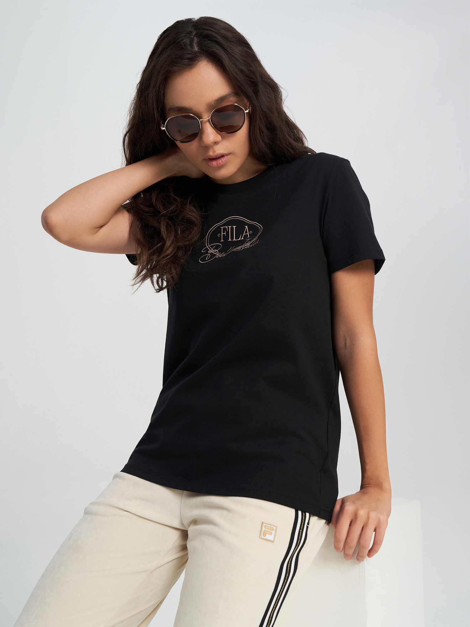 Футболка женская FILA, Черный