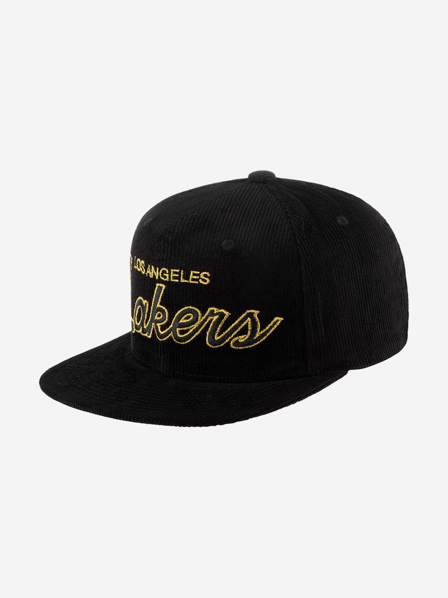 

Бейсболка с прямым козырьком MITCHELL NESS HHSS4798-LALYYPPPBLCK Los Angeles Lakers NBA (черный), Черный