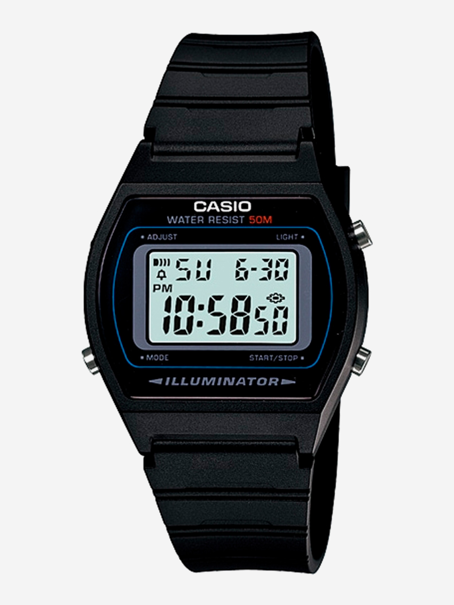 

Наручные часы Casio W-202-1A, Черный