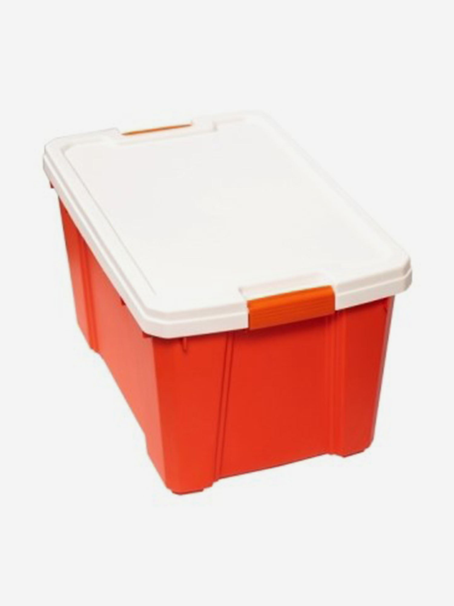 Ящик IRIS OHYAMA для x ранения, белый/оранжевый, 56 л, 59,1 x 38,8 x 33,2 см, Оранжевый термобокс iris ohyama hugel vacuum cooler box tc 40 белый 40 литров белый