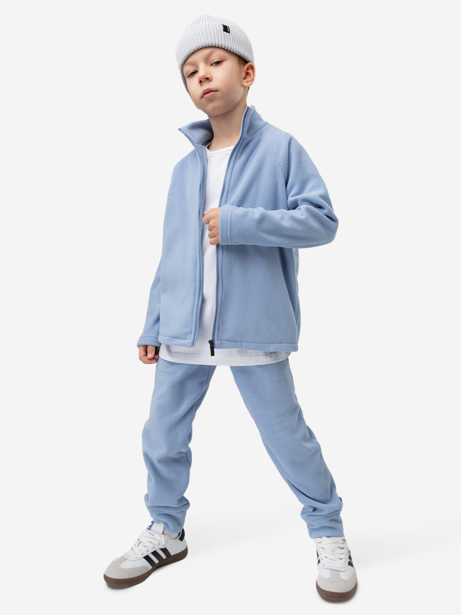 Изображение товара Флисовый костюм bodo голубого цвета для детей демисезонный всесезонный
