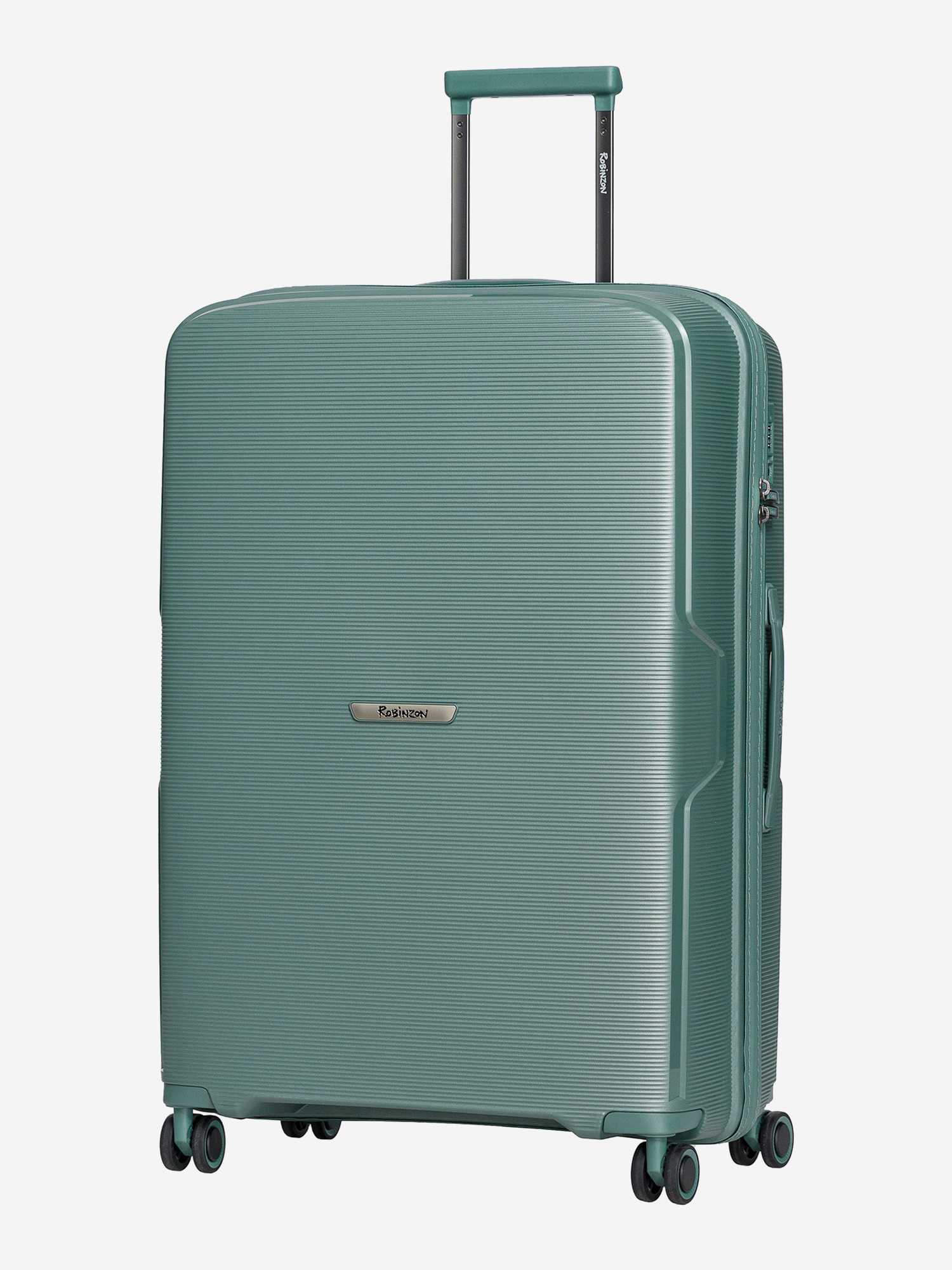 Изображение товара Чемодан Robinzon ментоловый 2 отделения 103л легкий и прочный