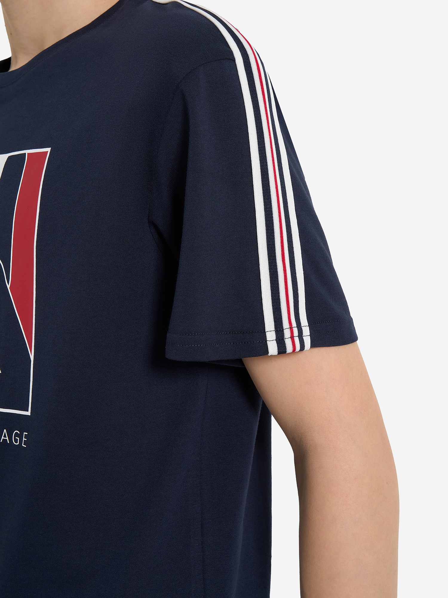 фото Футболка для мальчиков fila, синий