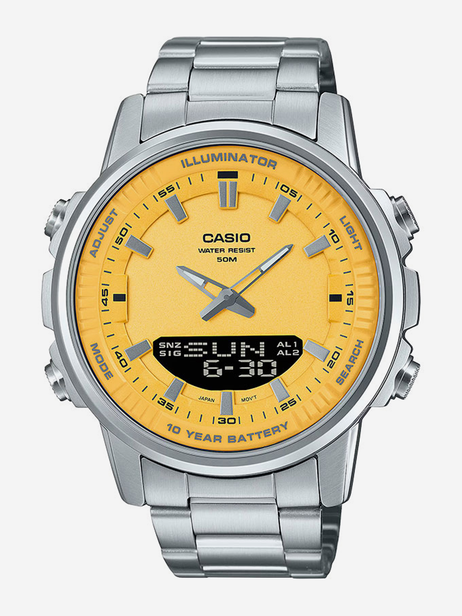 

Наручные часы Casio Collection AMW-880D-9A, Серебряный