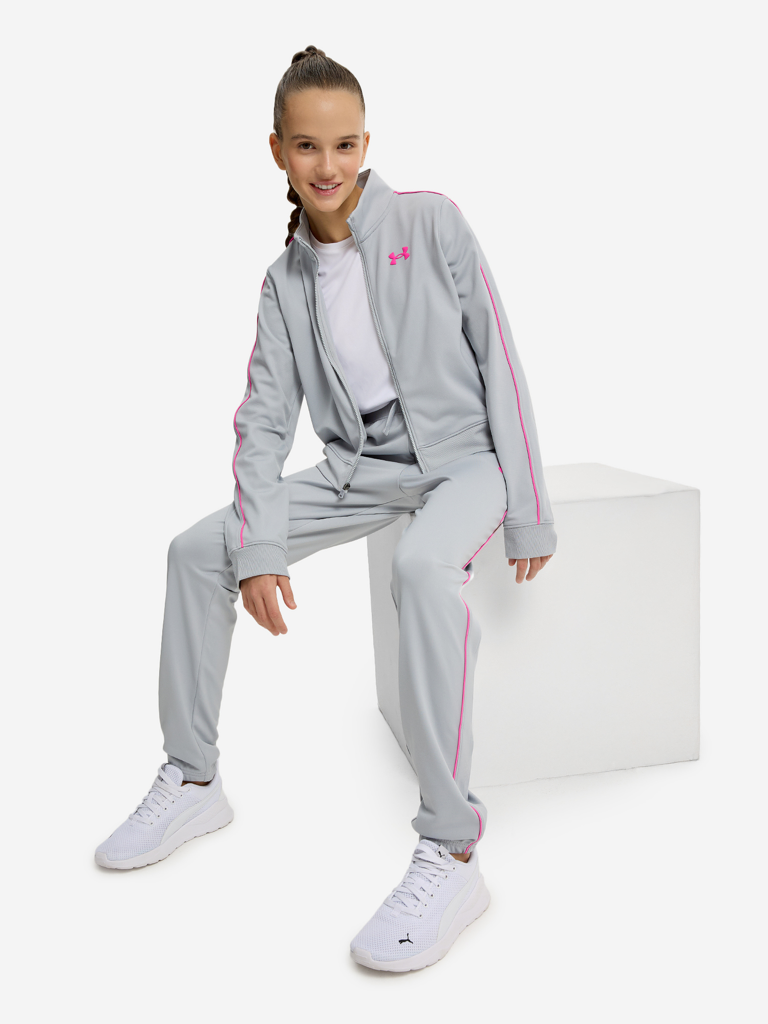 

Костюм для девочек Under Armour, Серый