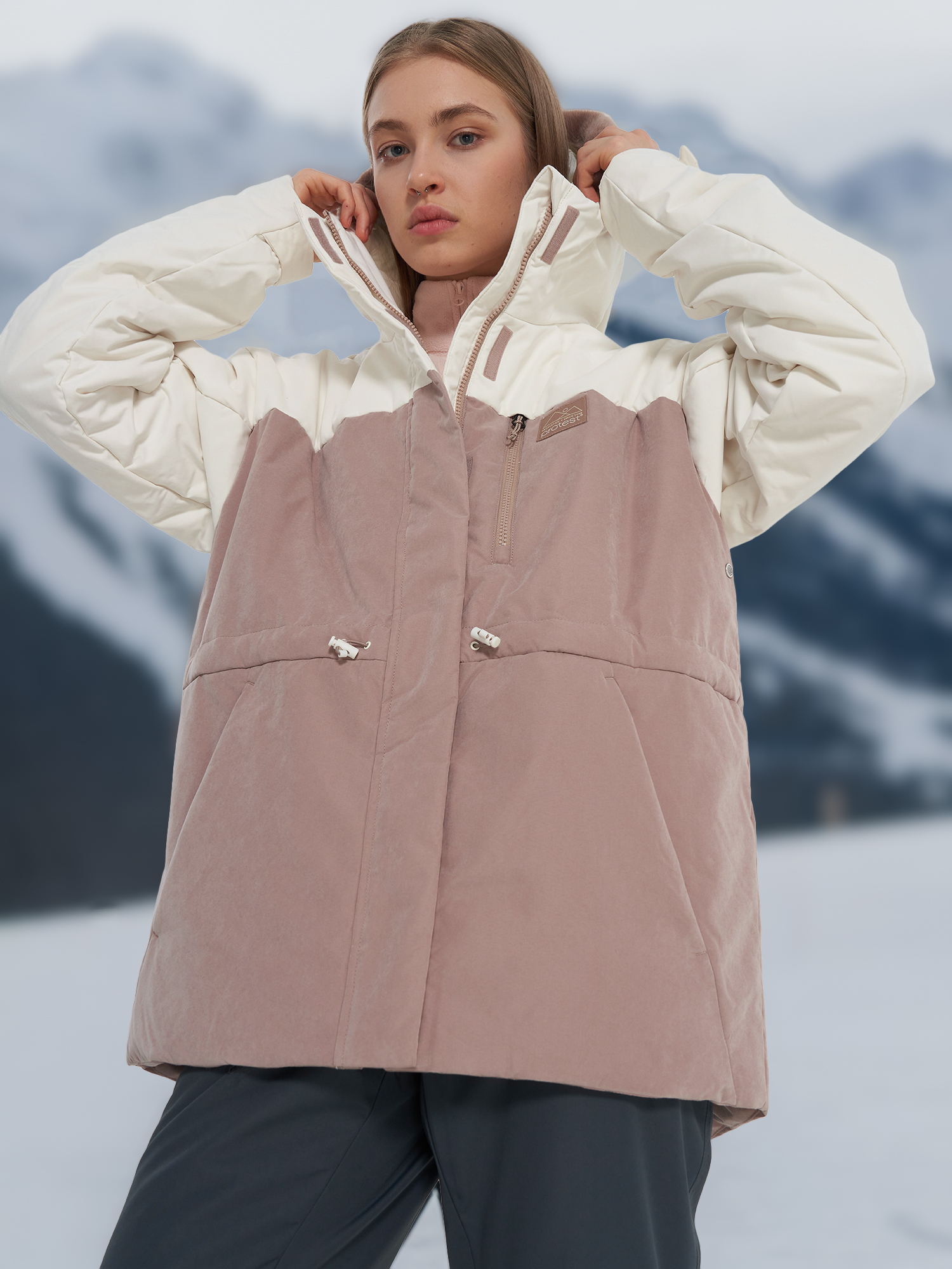 

Куртка сноубордическая женская Protest, Белый