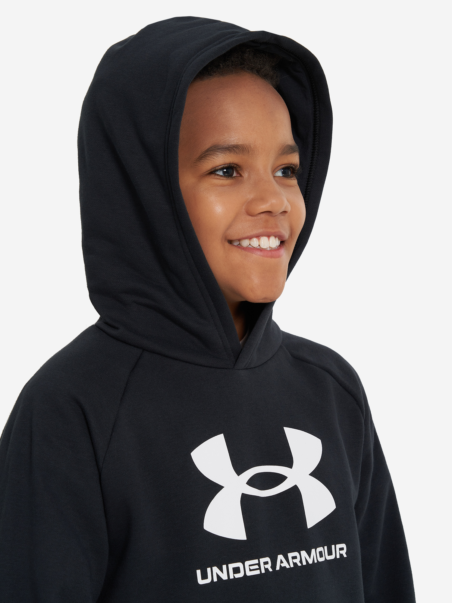 фото Худи для мальчиков under armour rival, черный