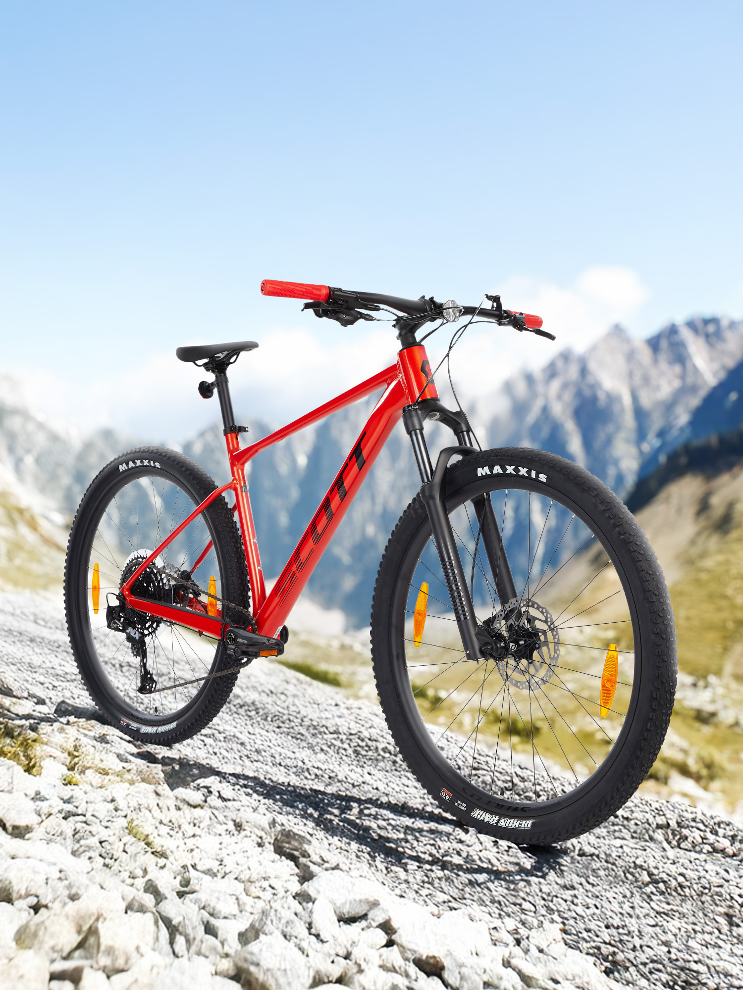 

Велосипед горный Scott Scale 970 29", Красный