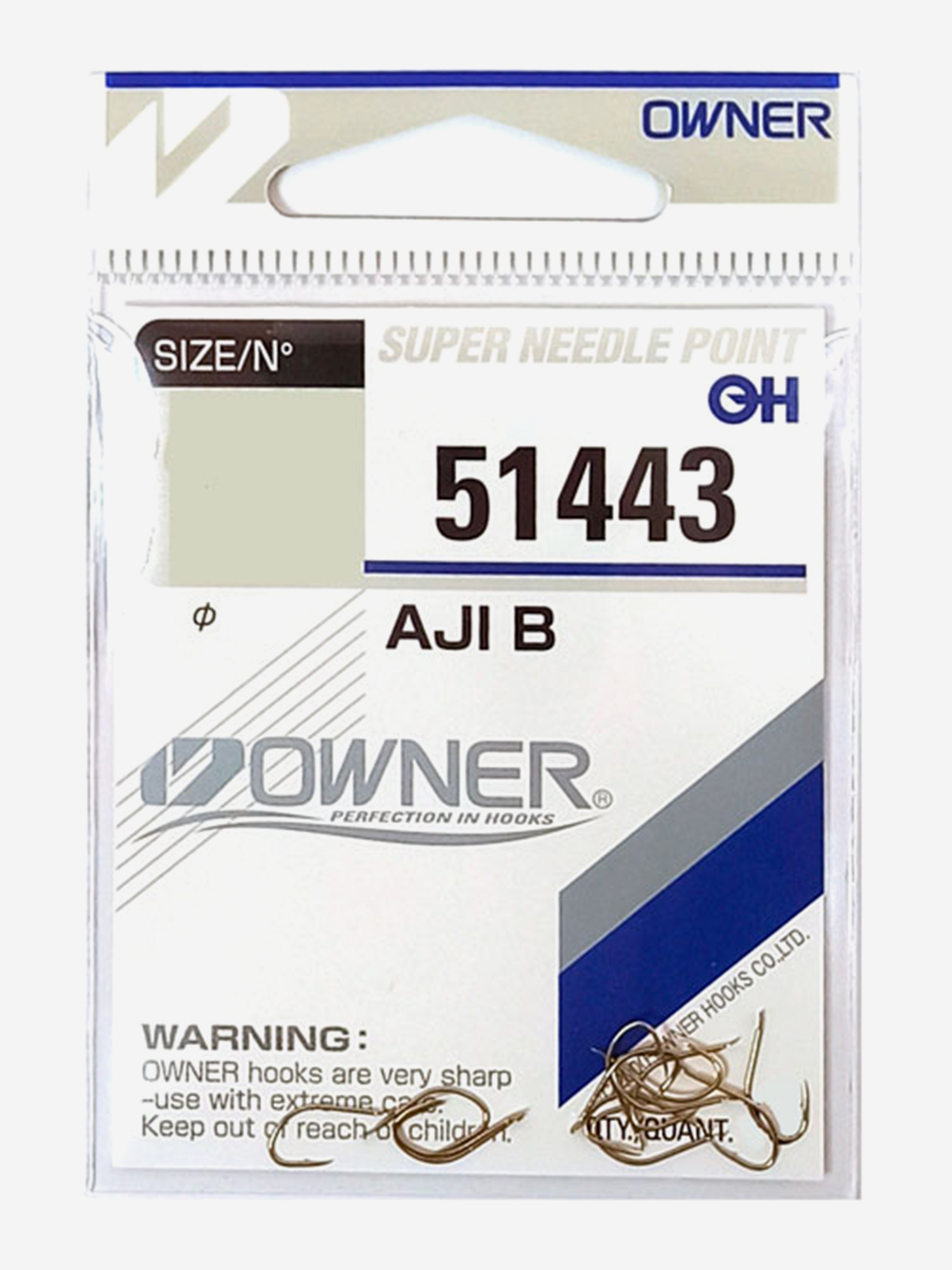 Изображение товара Крючок OWNER Aji B oxidized gold №11 13шт
