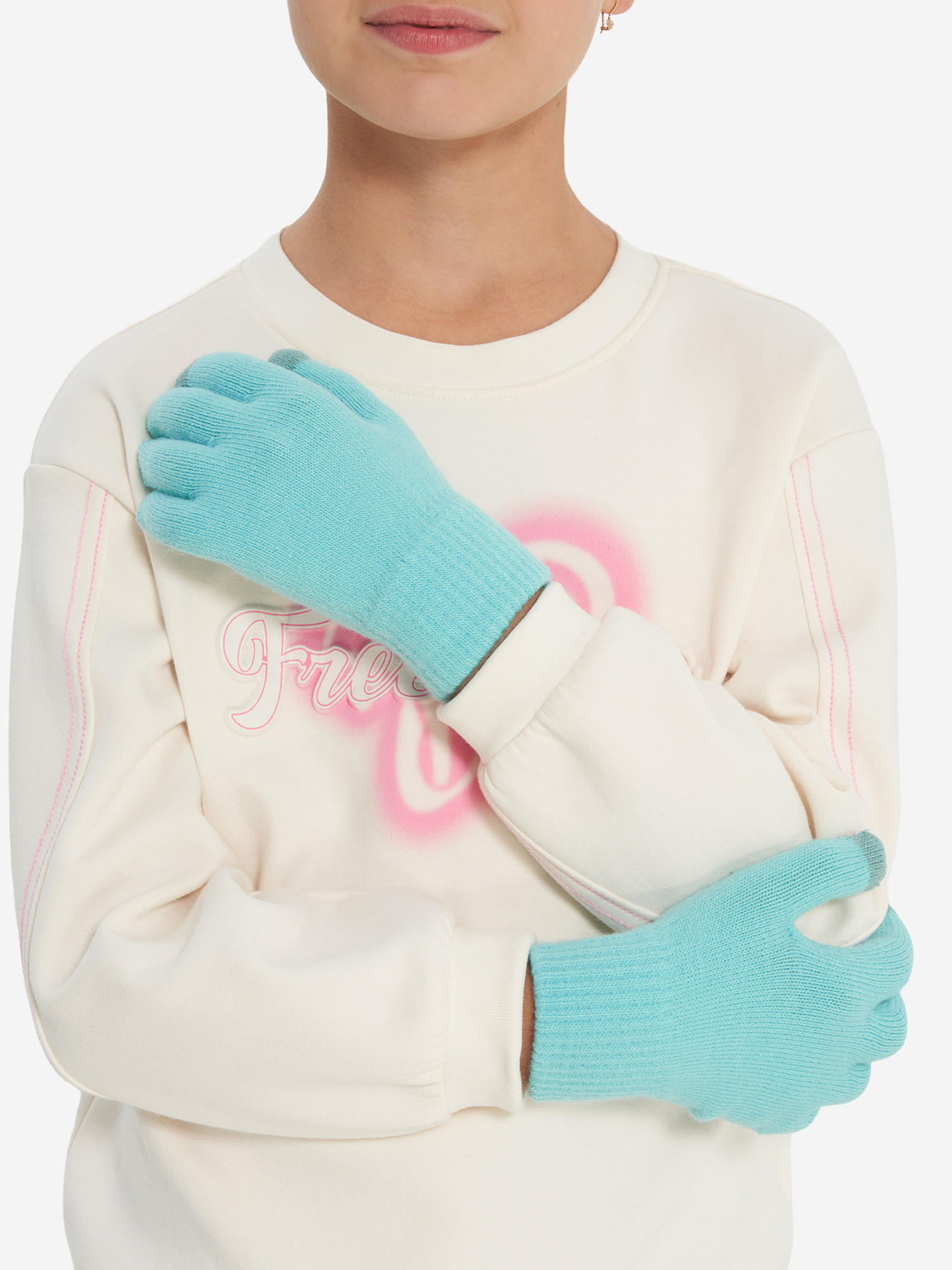 Изображение товара Перчатки для девочек GSD для тренинга зимние и демисезонные с сенсорным экраном