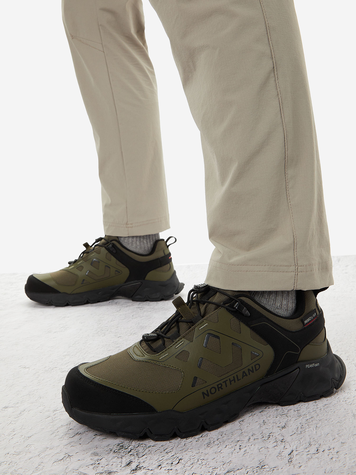 

Полуботинки мужские Northland Easy Hiker Low, Зеленый