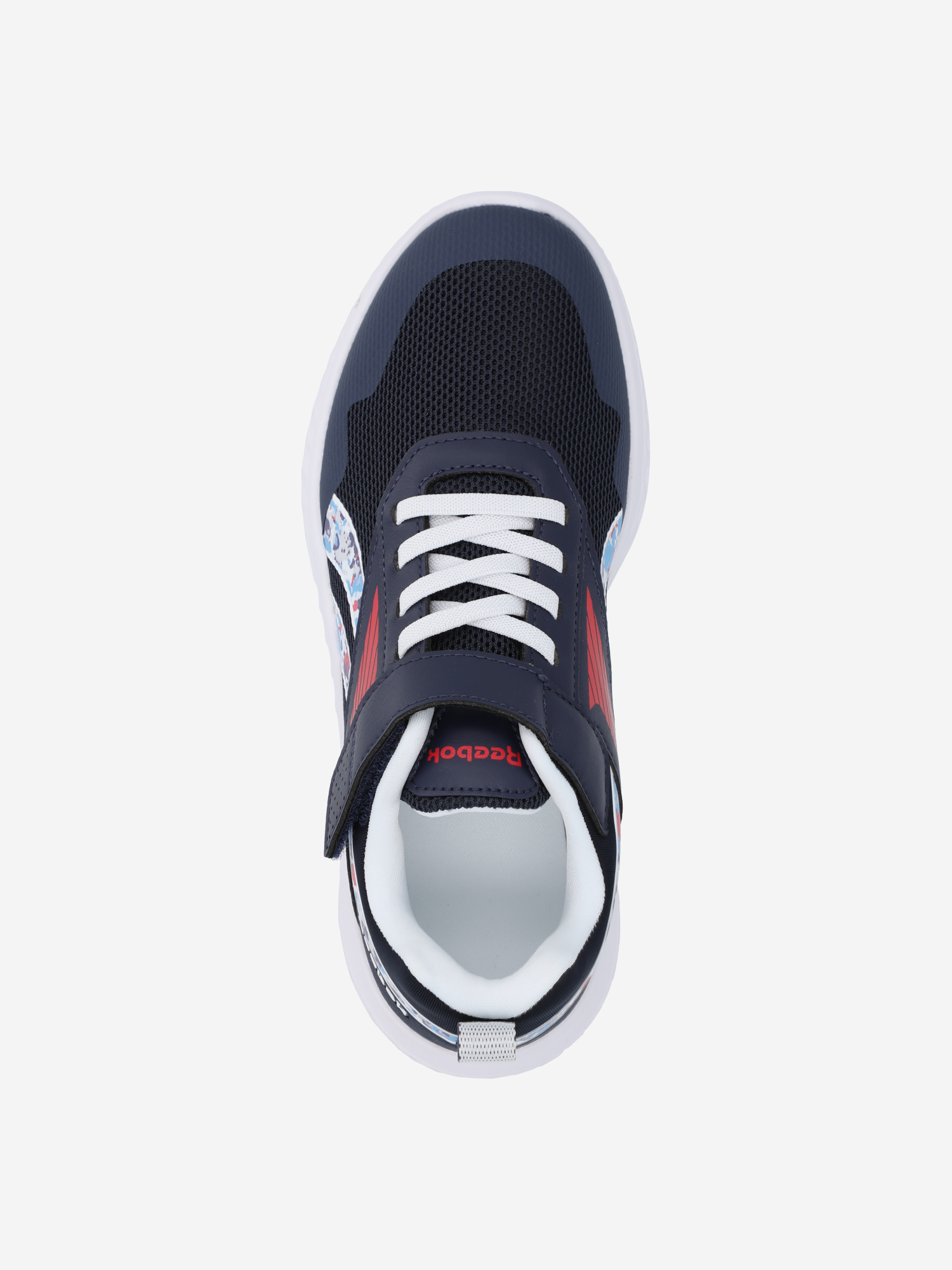 фото Кроссовки для мальчиков reebok energen run elastic lace & top strap, синий