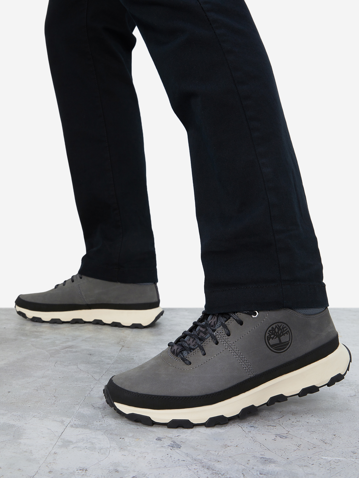 

Ботинки мужские Timberland Winsor Trail Mid Leather, Серый