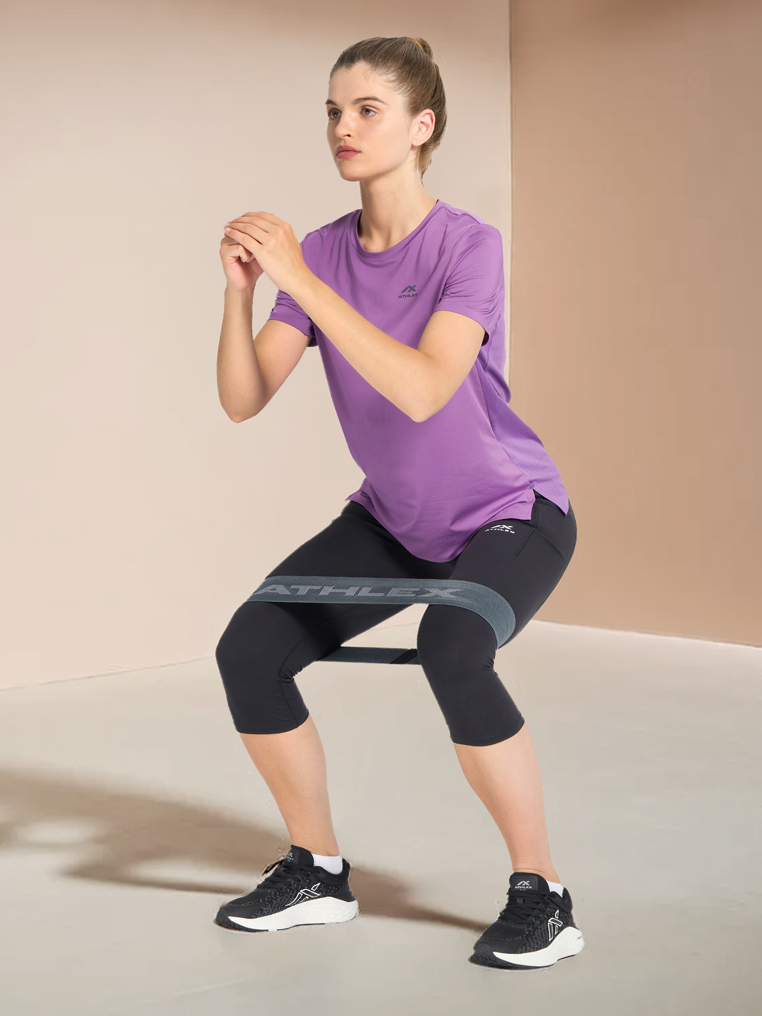 

Мини-лента Athlex, Серый