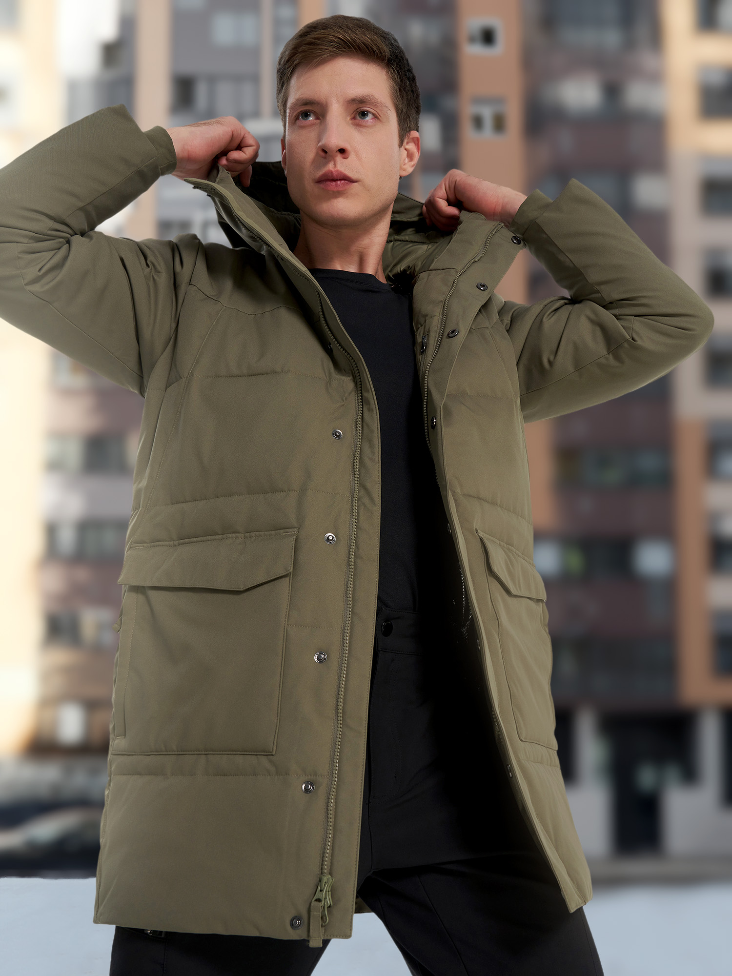 

Куртка утепленная мужская Columbia Cedar Summit II Mid Insulated Jacket, Зеленый