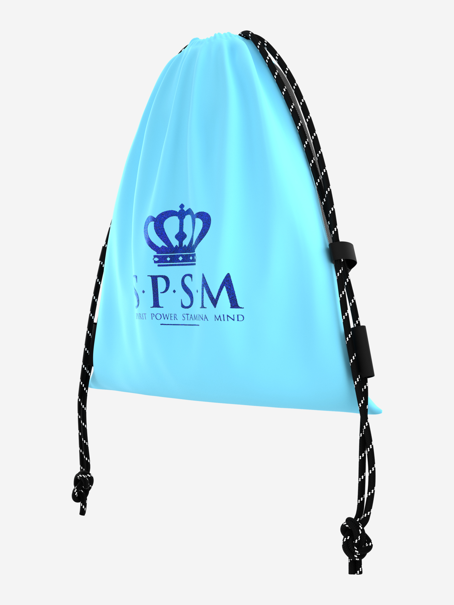 Изображение товара Мешок для формы и обуви SPSM голубой для гимнастики и спорта