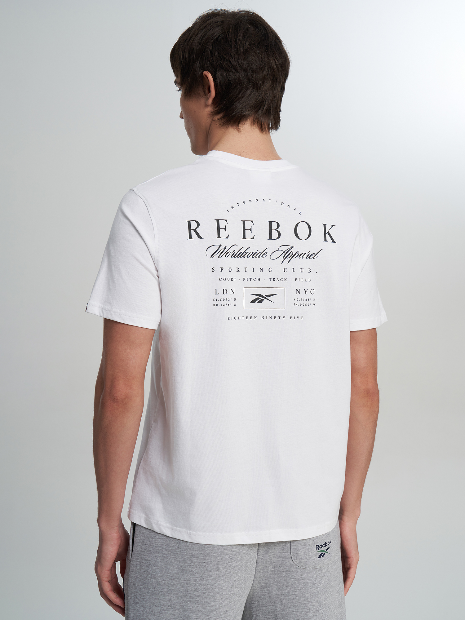 Футболка мужская Reebok, Белый 3