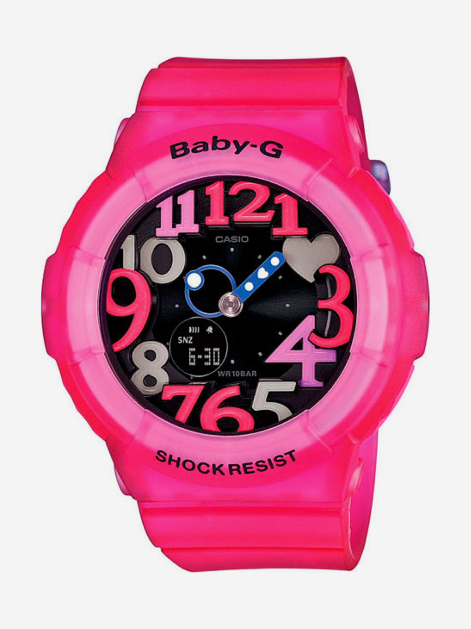 

Спортивные часы Casio BGA-131-4B4, Розовый