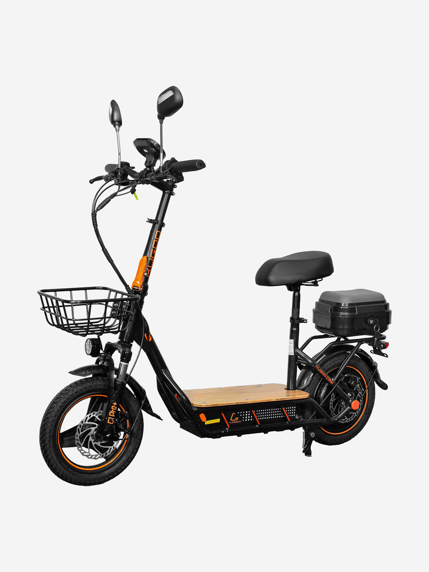 

Электросамокат Kugoo C1 Pro Plus, Черный