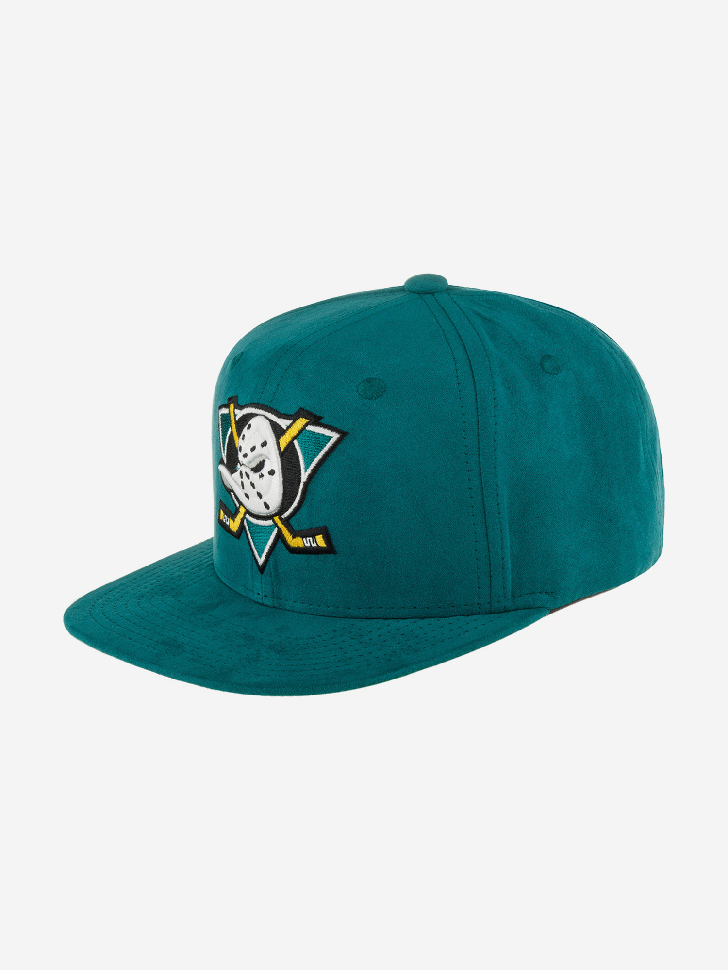 Бейсболка с прямым козырьком MITCHELL NESS HHSS7357-ADUYYPPPTEAL Anaheim Ducks NHL (зеленый), Зеленый 59-149XDOXM4K-11, размер Без размера