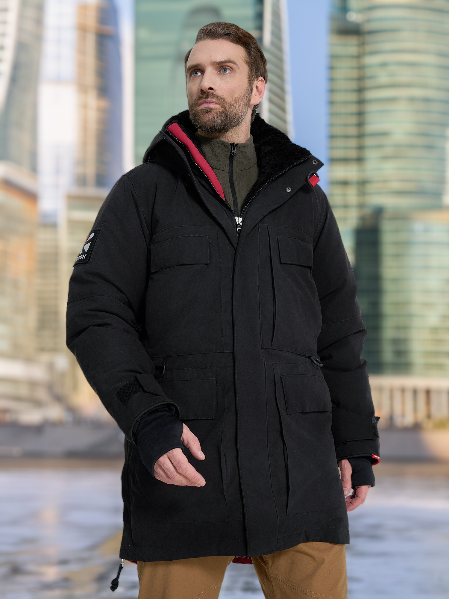 

Парка мужская Bask Taimyr V4, Черный