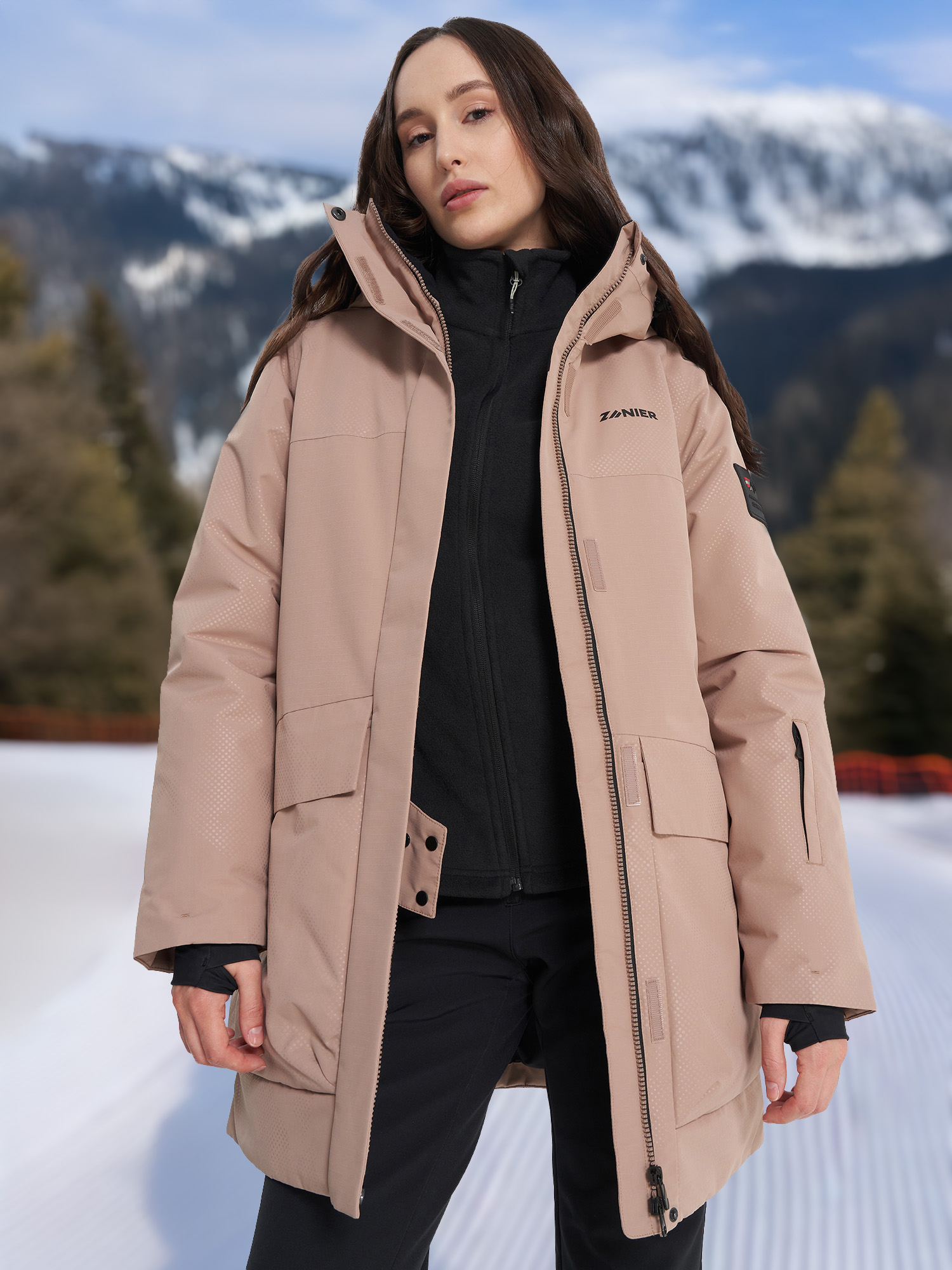 

Куртка утепленная женская Zanier, Бежевый