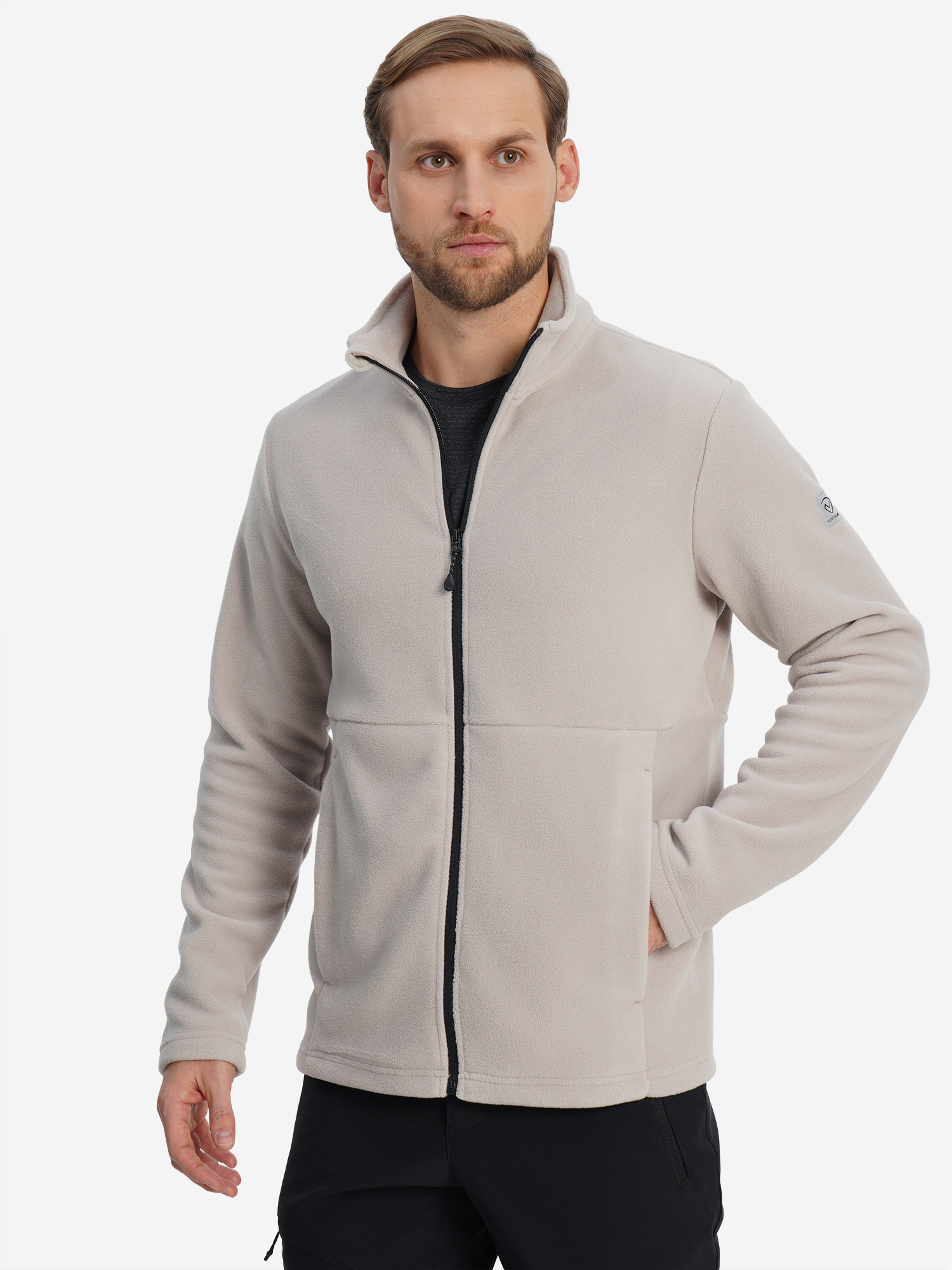 Толстовка мужская Northland, бежевый, арт. 35313