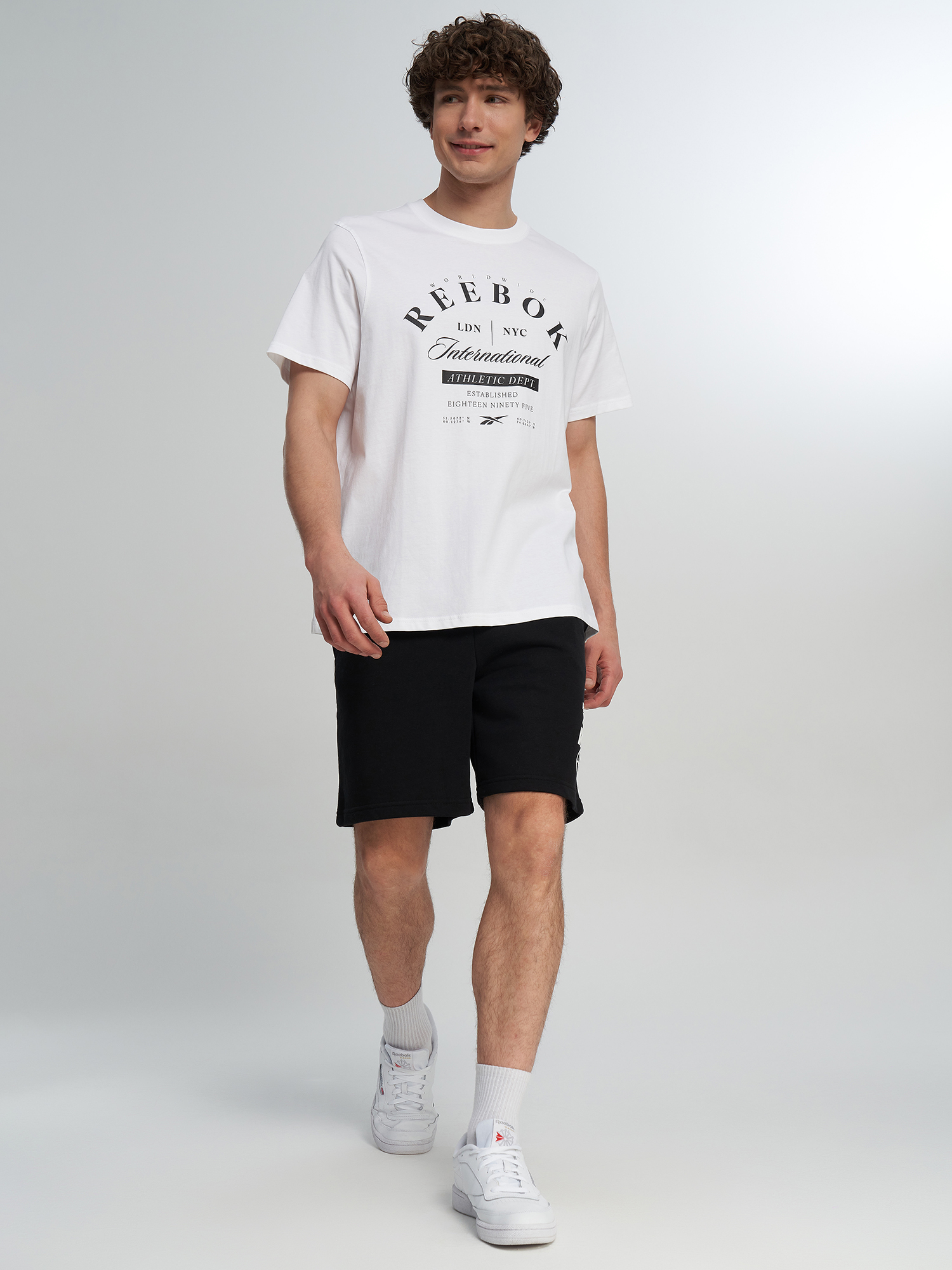 Футболка мужская Reebok, Белый 4
