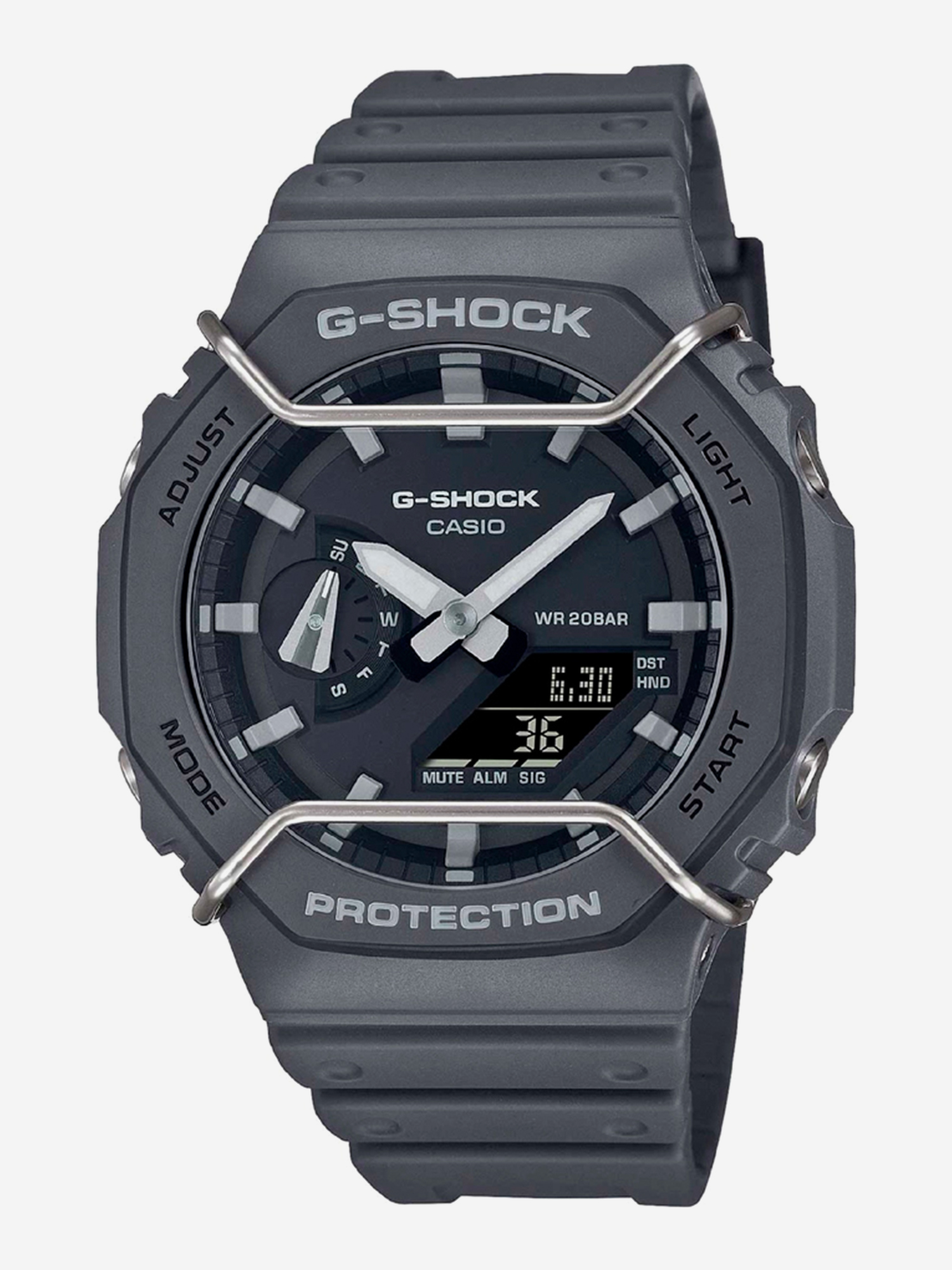 

Спортивные часы CASIO GA-2100PTS-8A, Серый