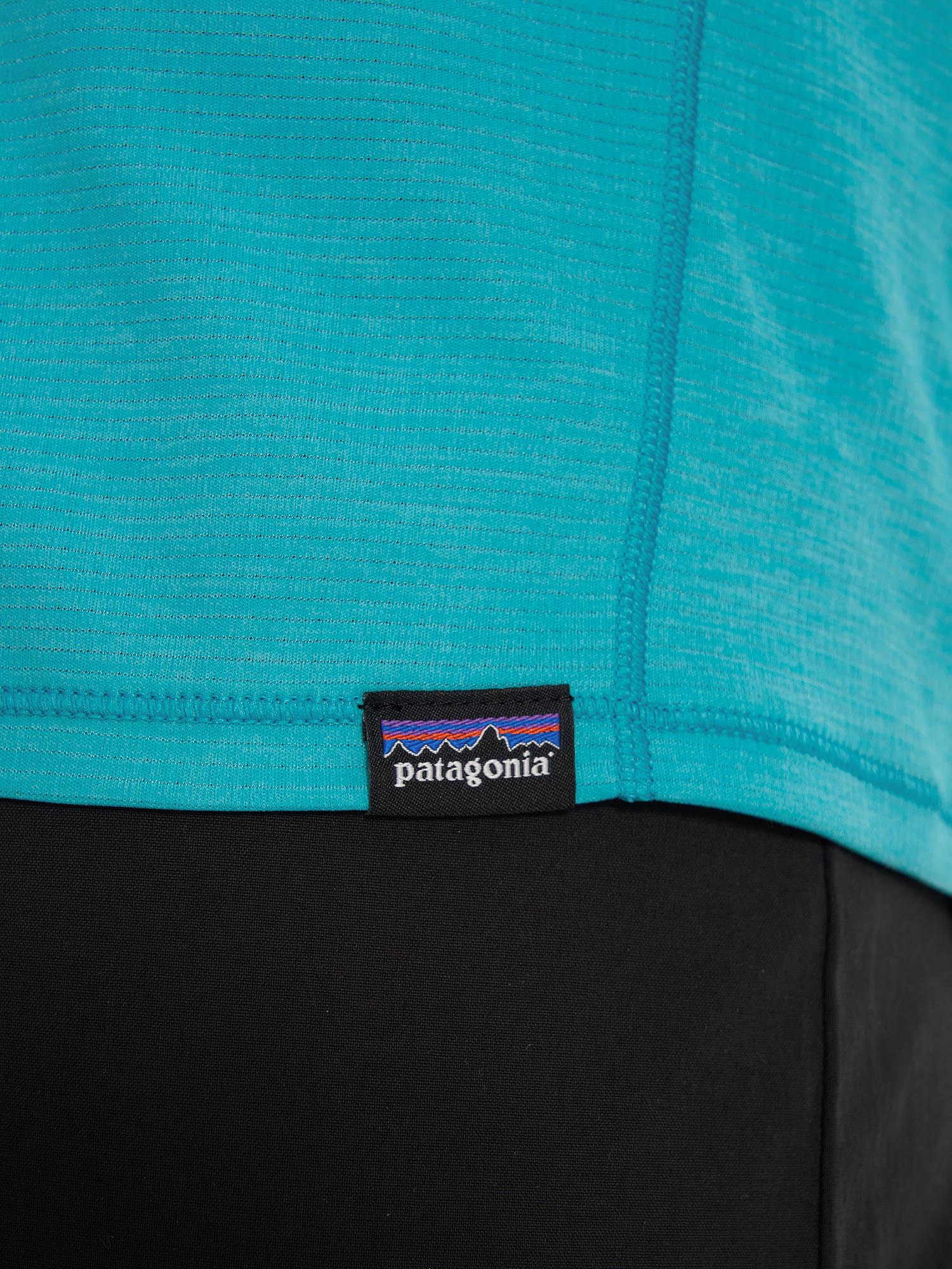 фото Футболка мужская patagonia cap cool lightweight, голубой