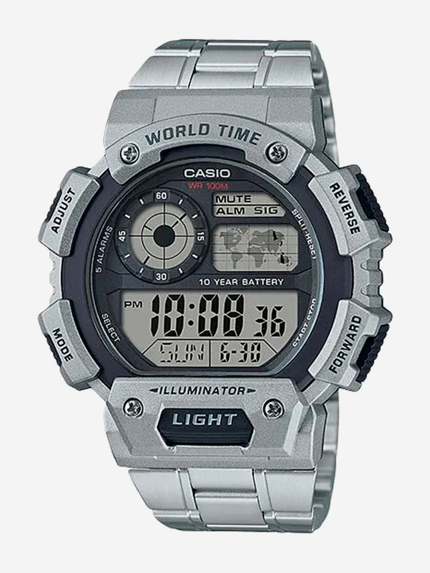 

Наручные часы Casio AE-1400WHD-1A, Черный