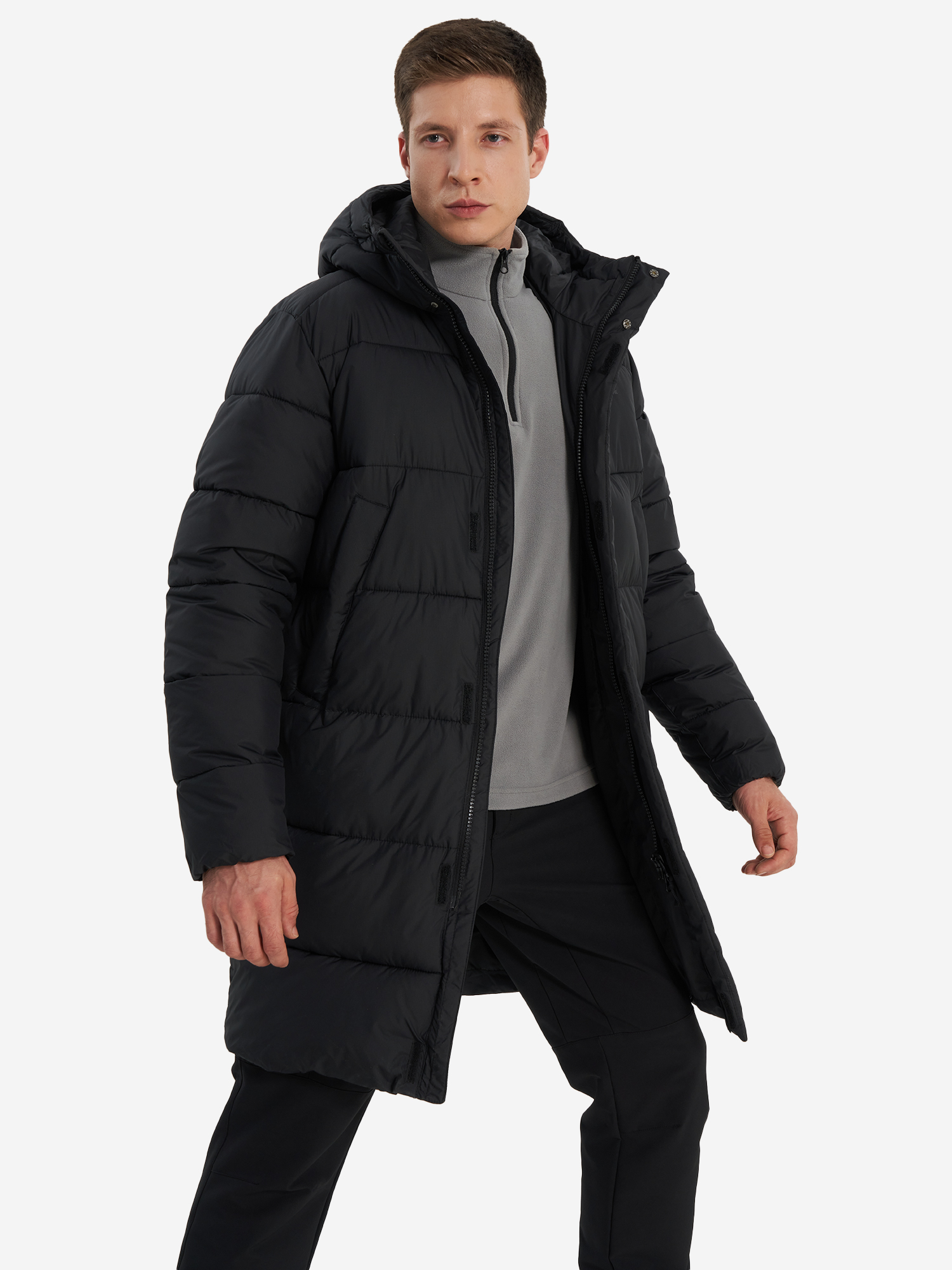 Пальто утепленное мужское Outventure, черный, арт. 137004out-99