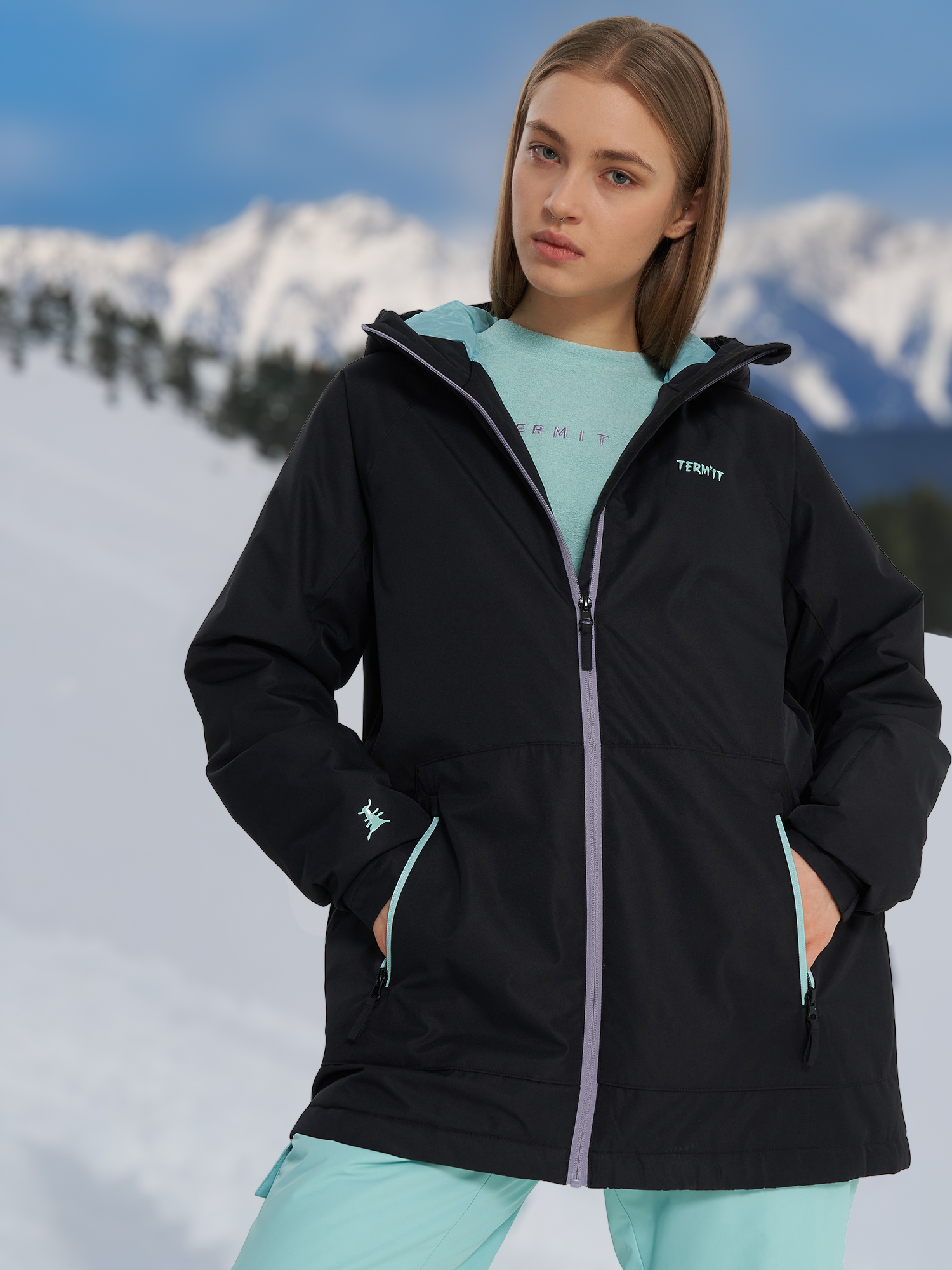 Куртка утепленная женская Termit Черный 5999₽