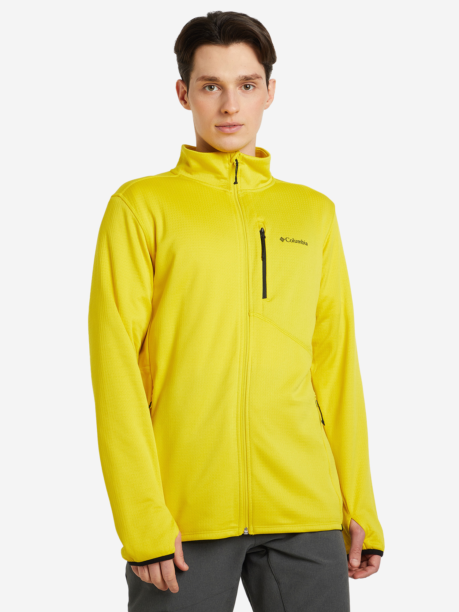 

Джемпер флисовый мужской Columbia Park VieFleece Full Zip, Желтый