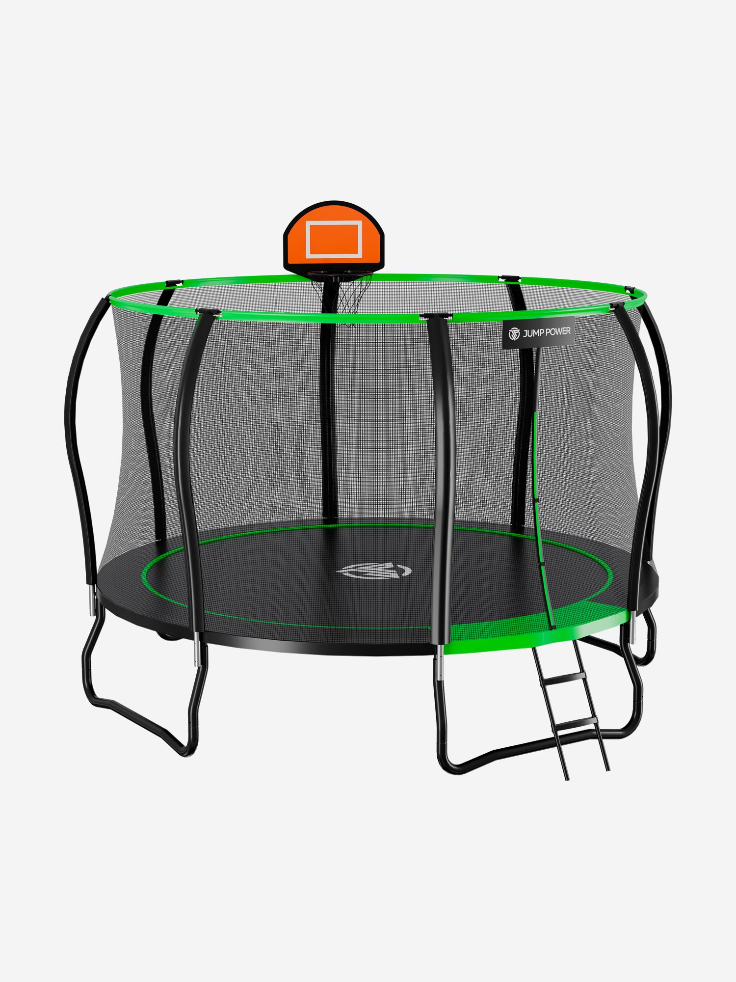 

Каркасный батут Jump Power 10 ft Pro Stable Point Green, Зеленый