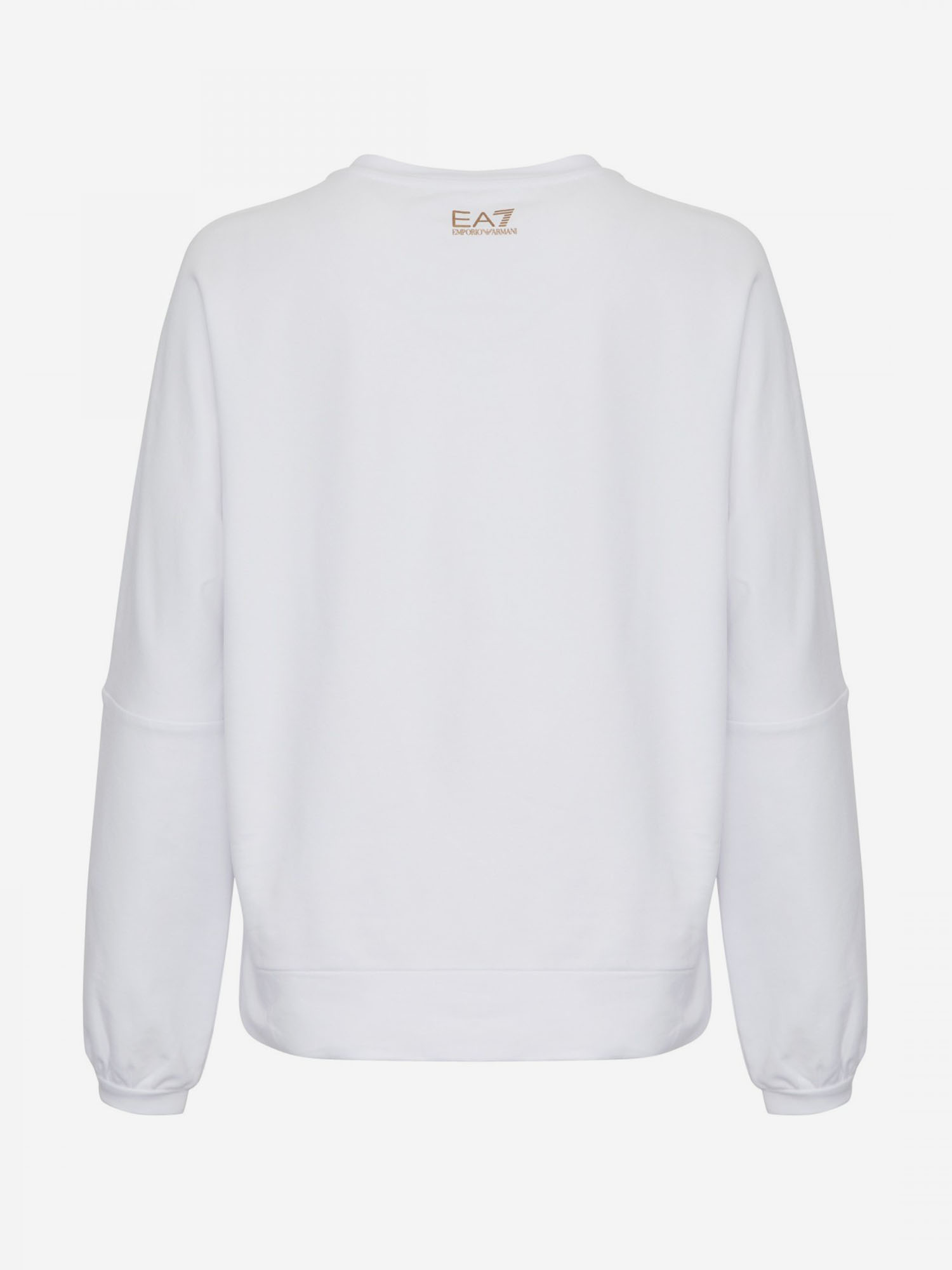 Толстовка женская EA7 Sweatshirt, Белый 3RTM33TJLKZLBHFE26-16993, размер 44 - фото 2