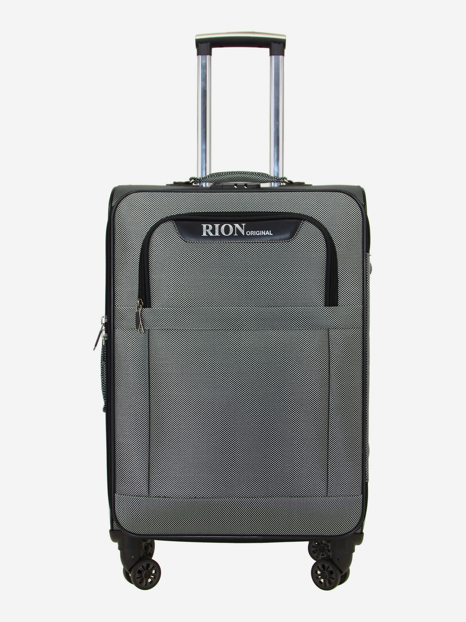 Изображение товара Чемодан Рион+ жемчужно-серый 24x45x70 см легкий легкий и прочный